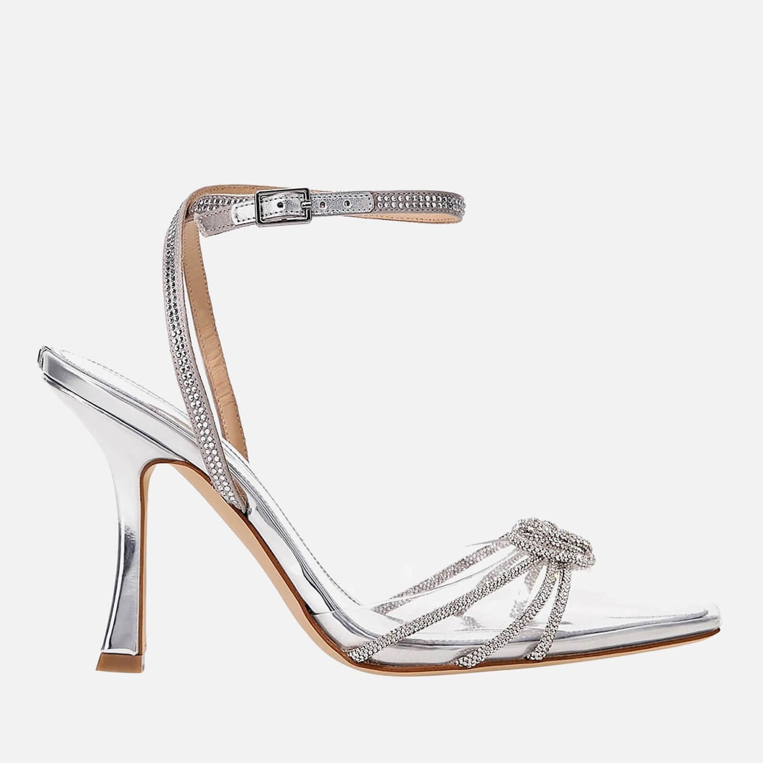 Guess Women's Syena Crystal-Embellished Heeled Sandals - UK 6