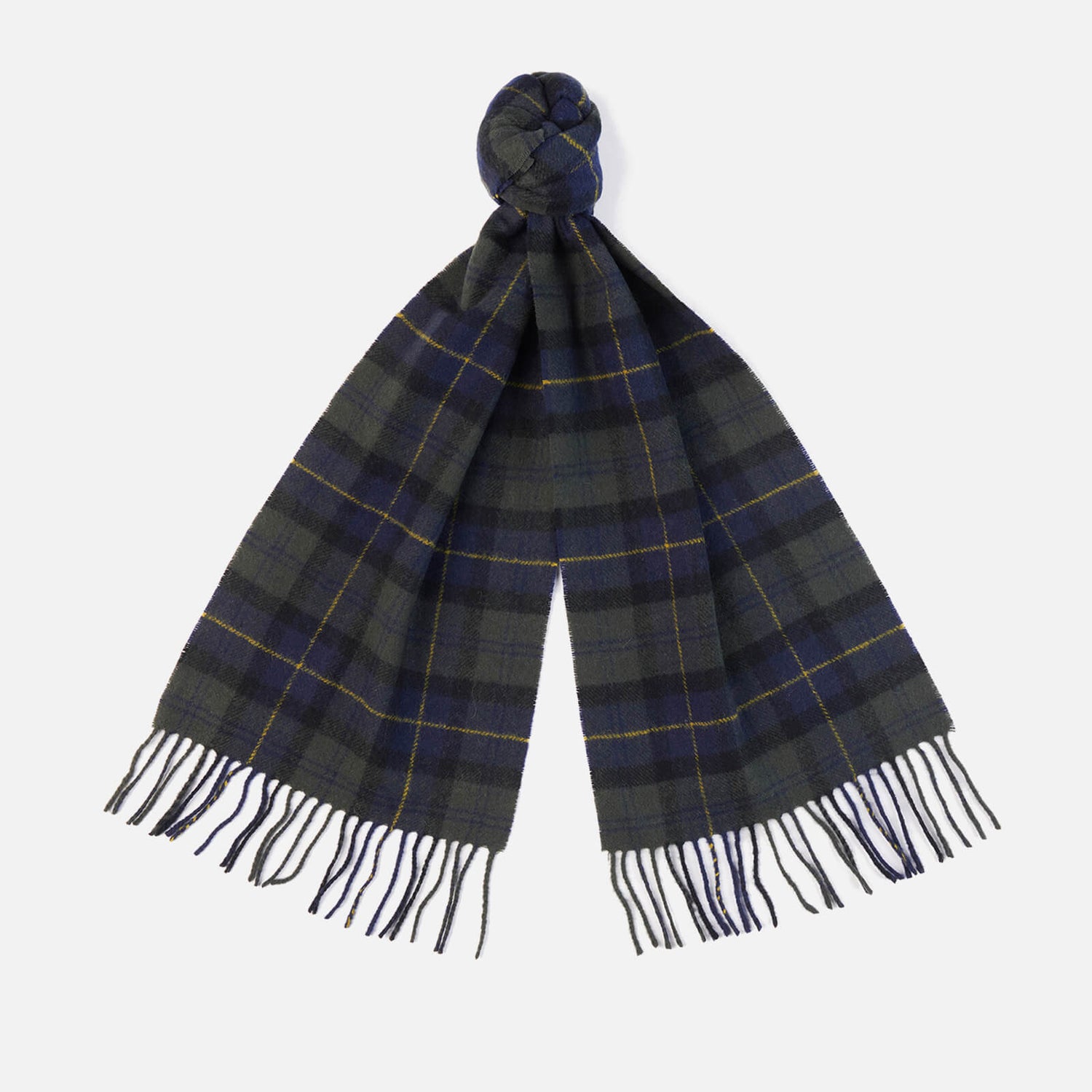 Barbour Tartan Wool Scarf