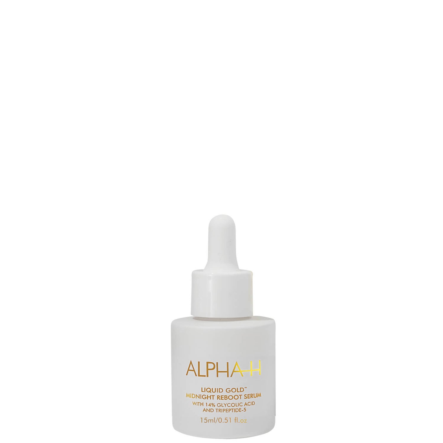 Alpha-H Liquid Gold Midnight Reboot Serum with 14% Glycolic Acid 15ml