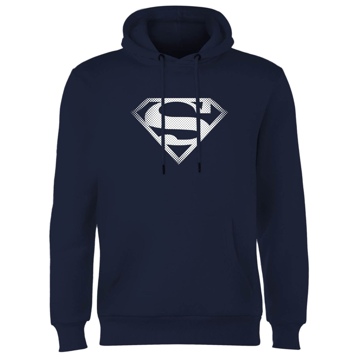 Superman Spot Logo Hoodie - Navy