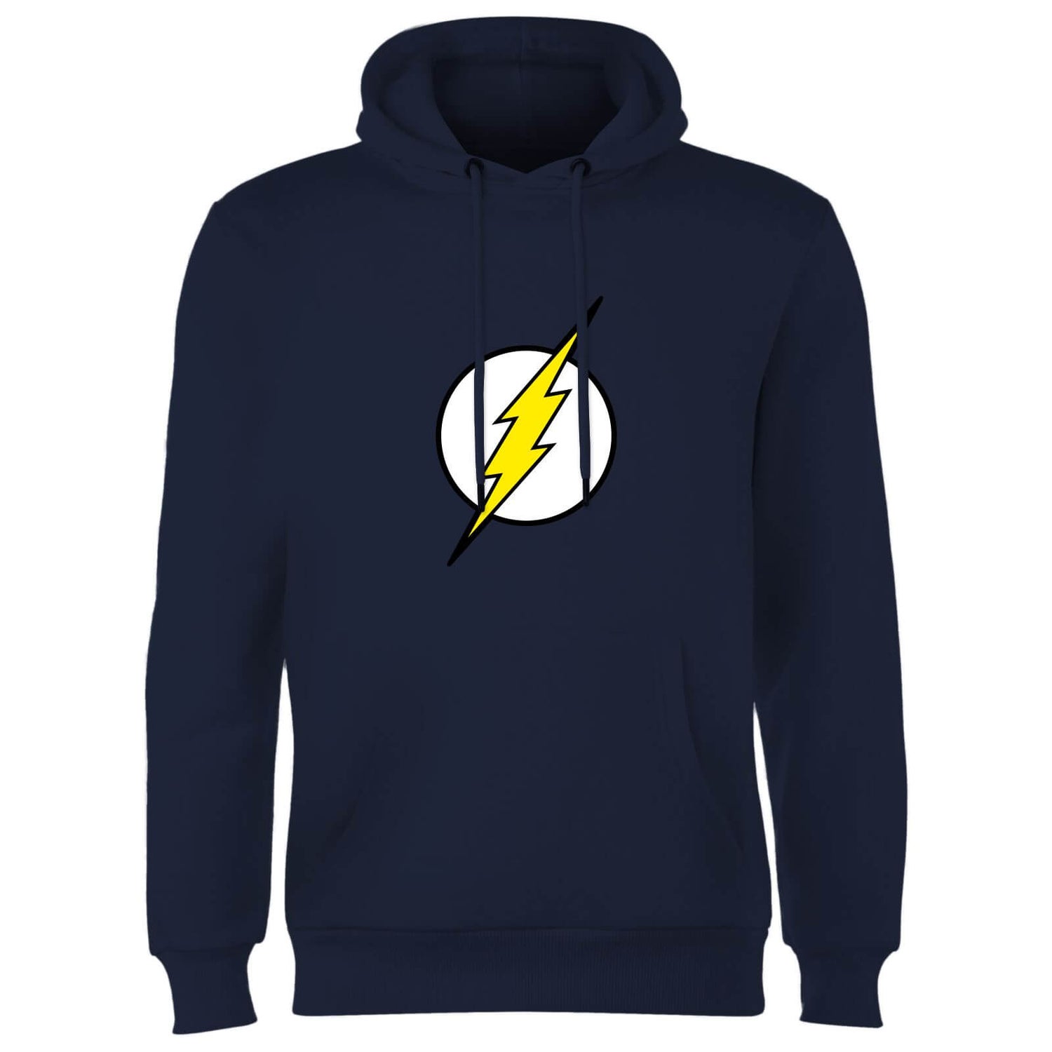 Justice League Flash Logo Hoodie - Navy