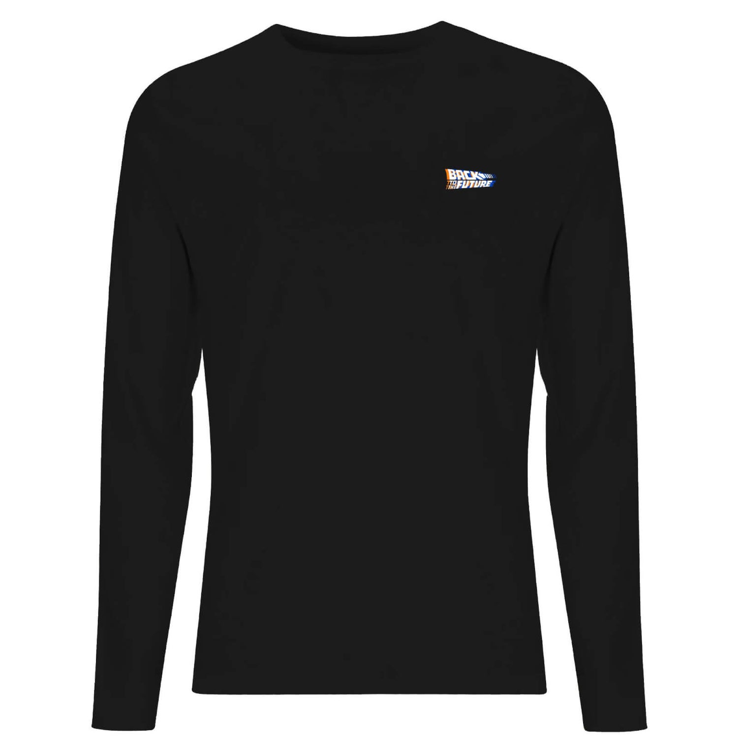 Back To The Future Men's Long Sleeve T-Shirt - Black