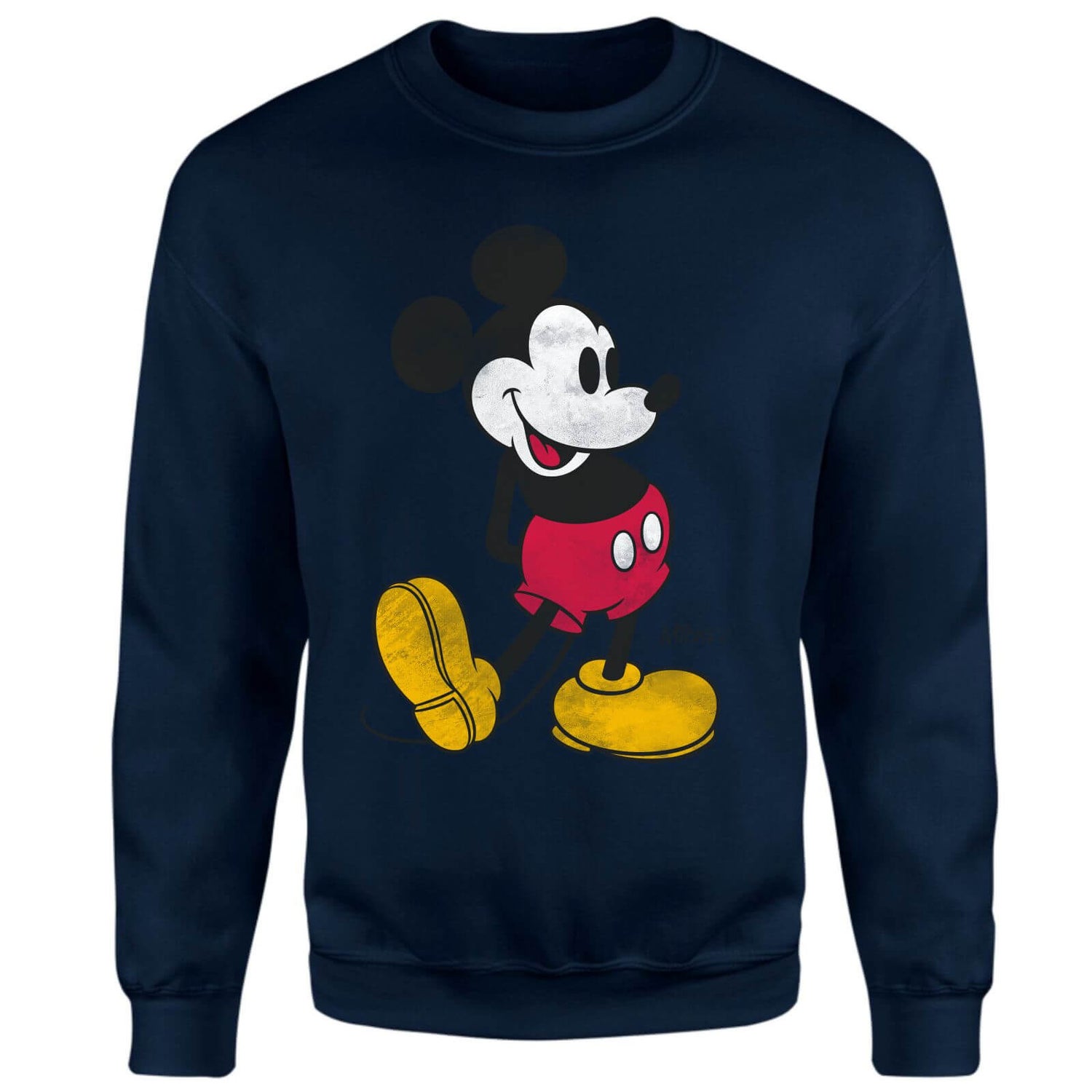Mickey Mouse Classic Kick Sweatshirt - Navy