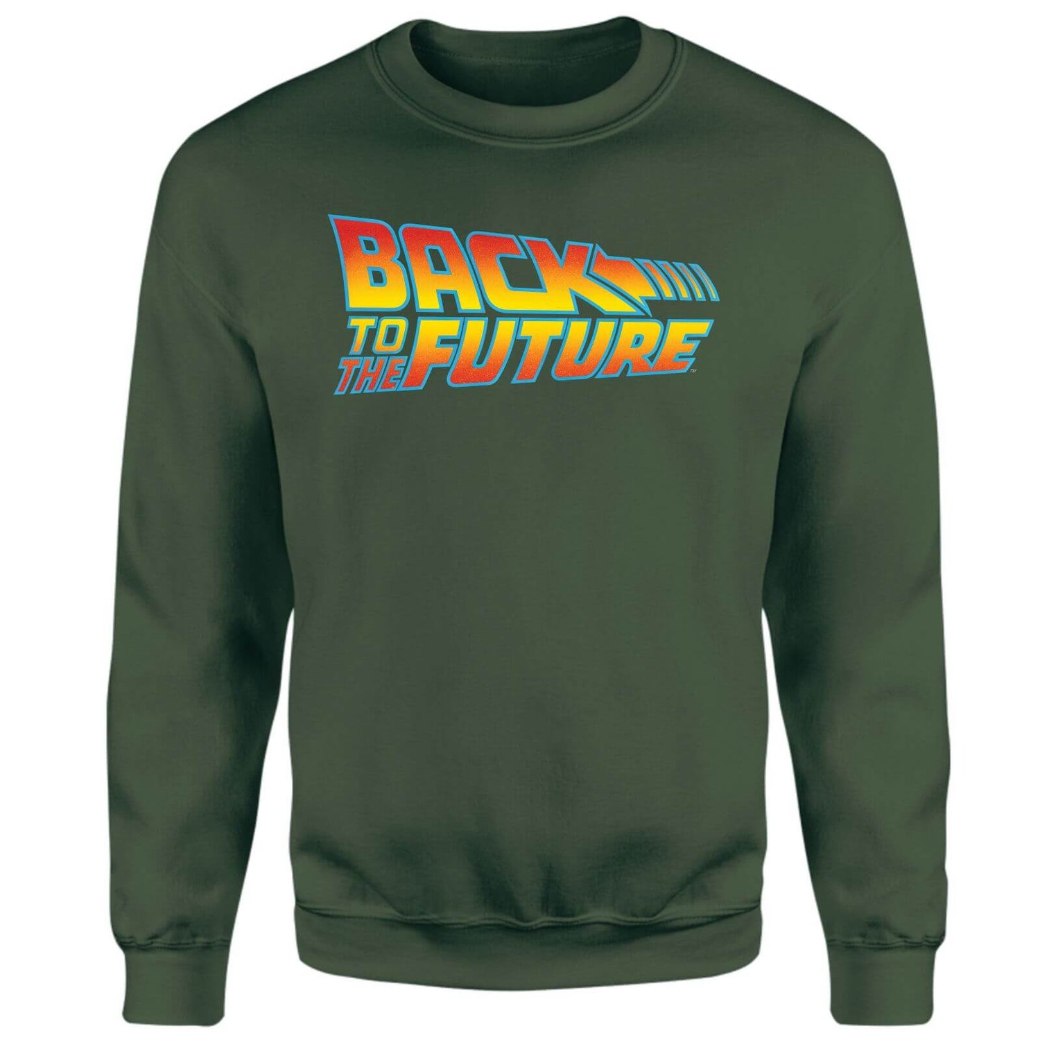 Back To The Future Classic Logo Sweatshirt - Green