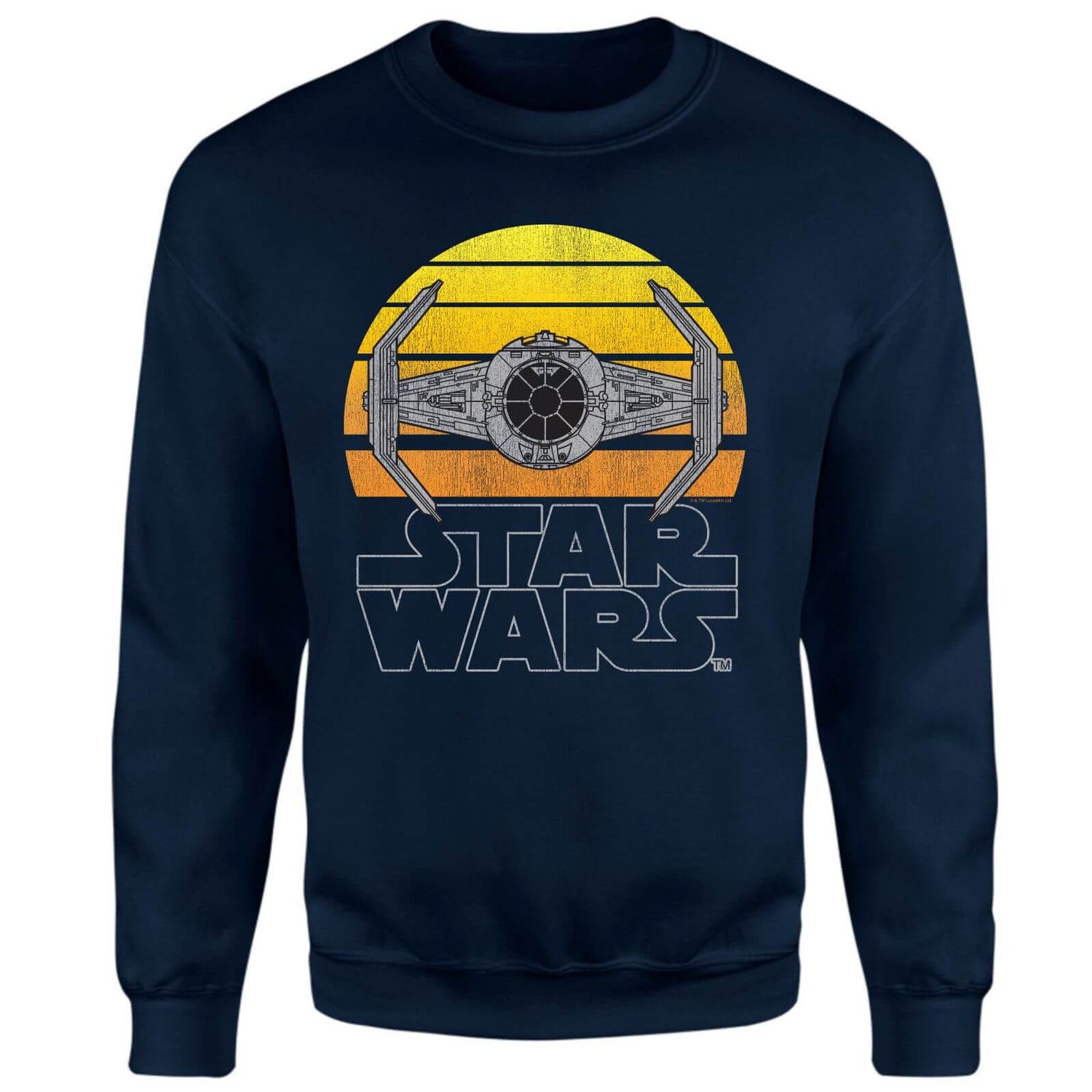 Star Wars Classic Sunset Tie Sweatshirt - Navy