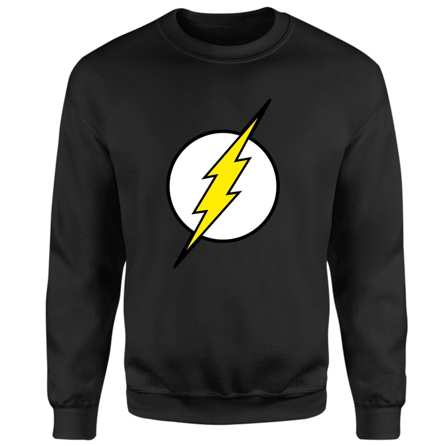 Justice League Flash Logo Sweatshirt - Black