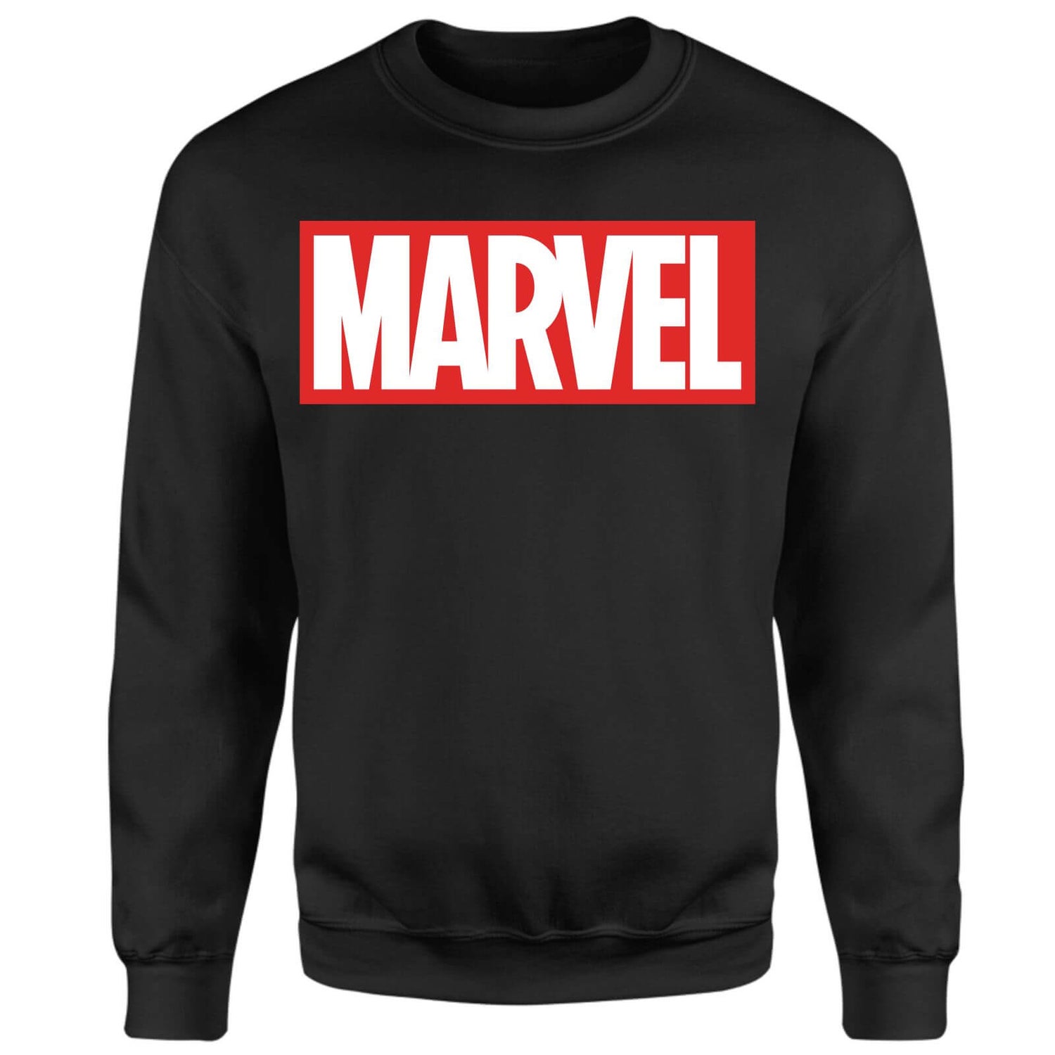Sweat-shirt avec logo Marvel - Noir
