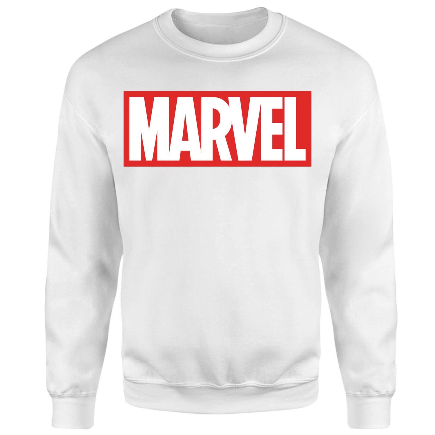 Sweat-shirt avec logo Marvel - Blanc