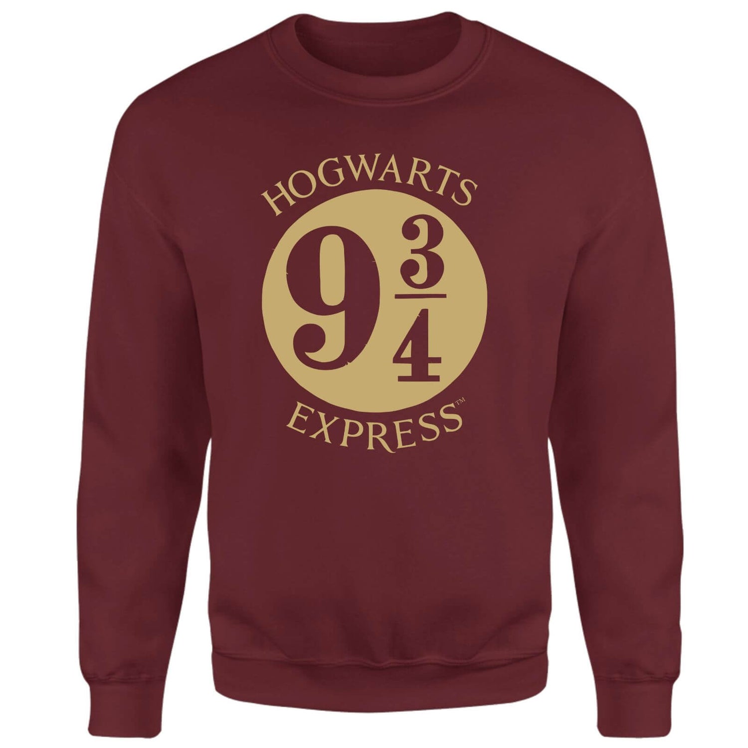 Harry Potter Platform Sweatshirt - Burgundy