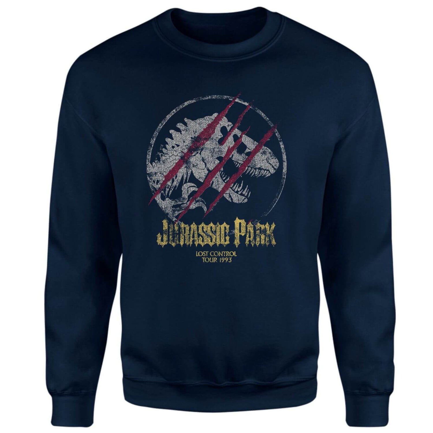 Jurassic Park Lost Control Sweatshirt - Navy