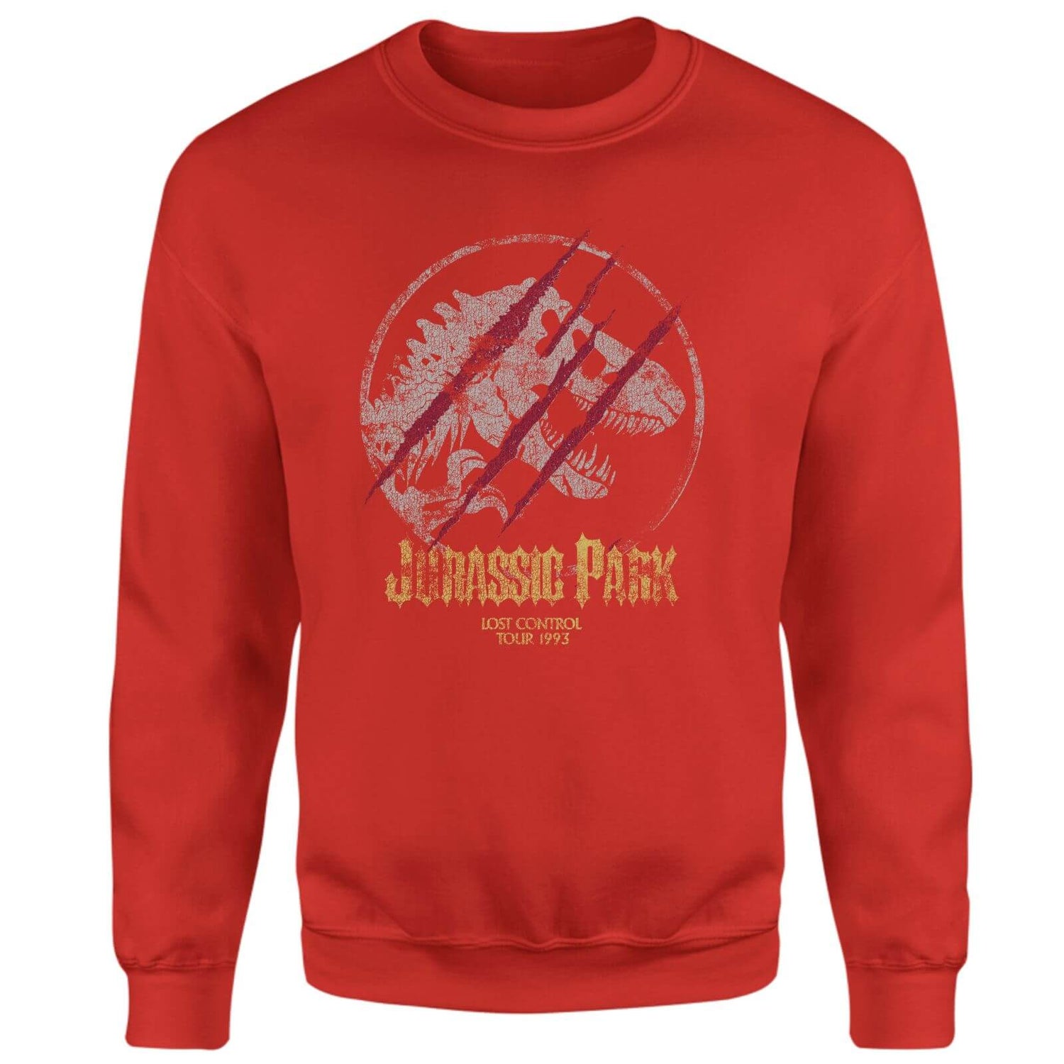 Jurassic Park Lost Control Sweatshirt - Red