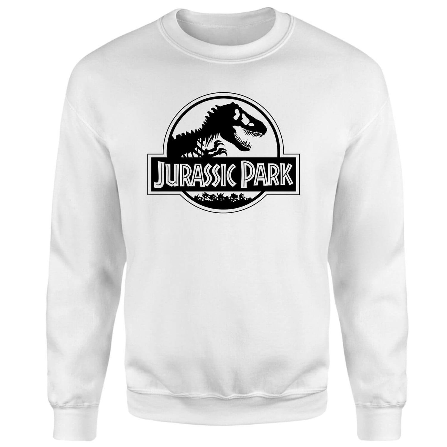 Jurassic Park Logo Sweatshirt - White