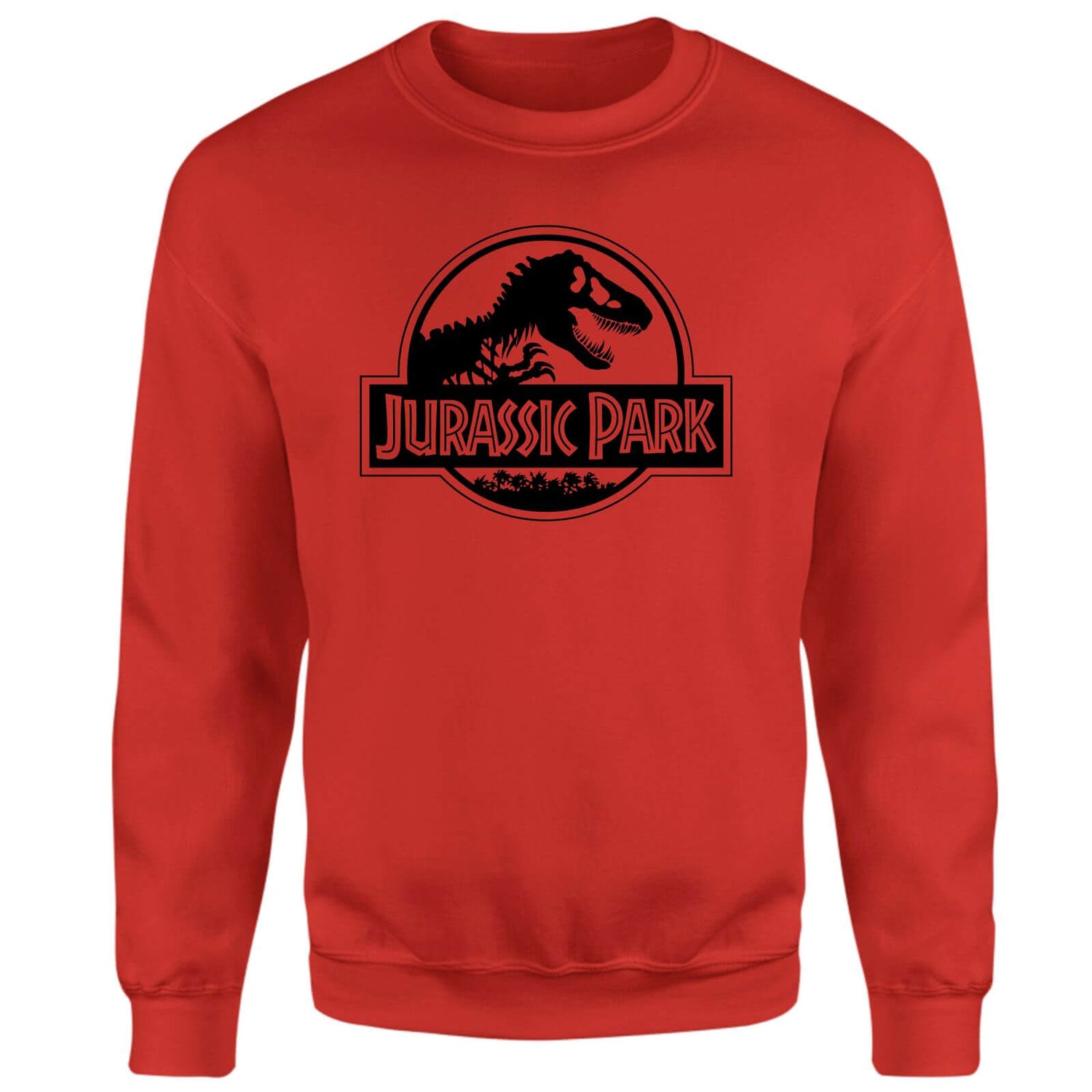 Jurassic Park Logo Sweatshirt - Red
