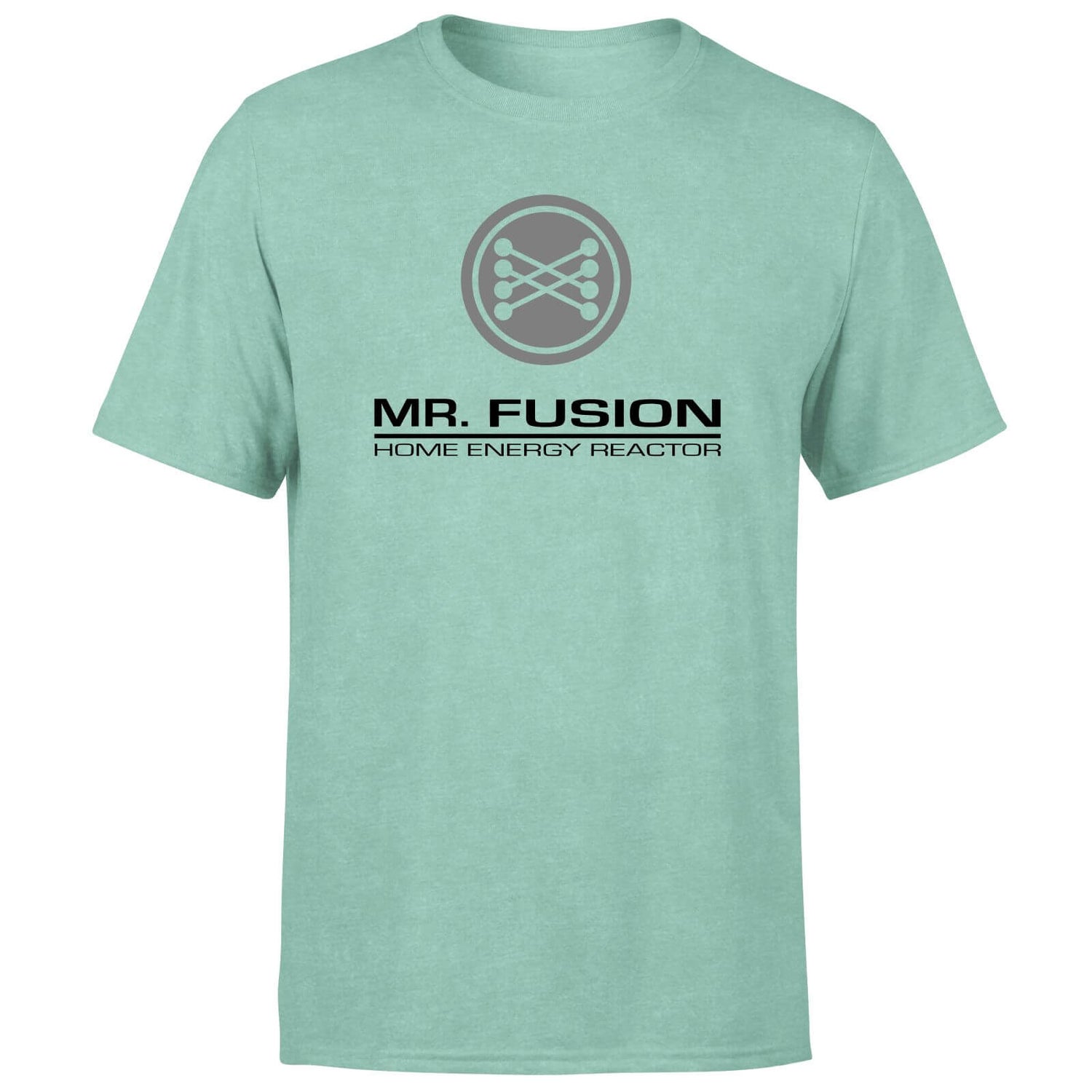 Back To The Future Mr Fusion Men's T-Shirt - Mint Acid Wash