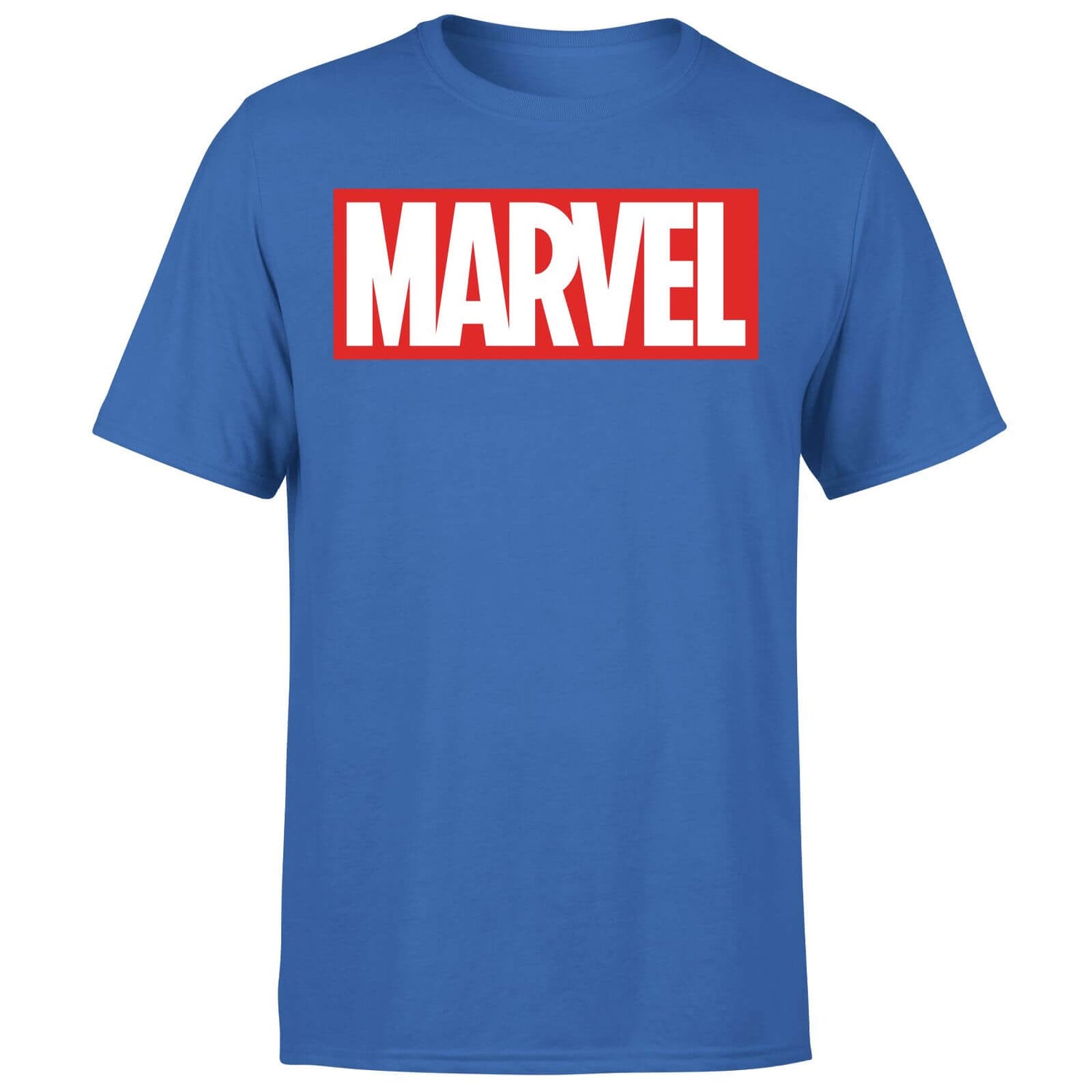 Marvel Logo Men's T-Shirt - Blue