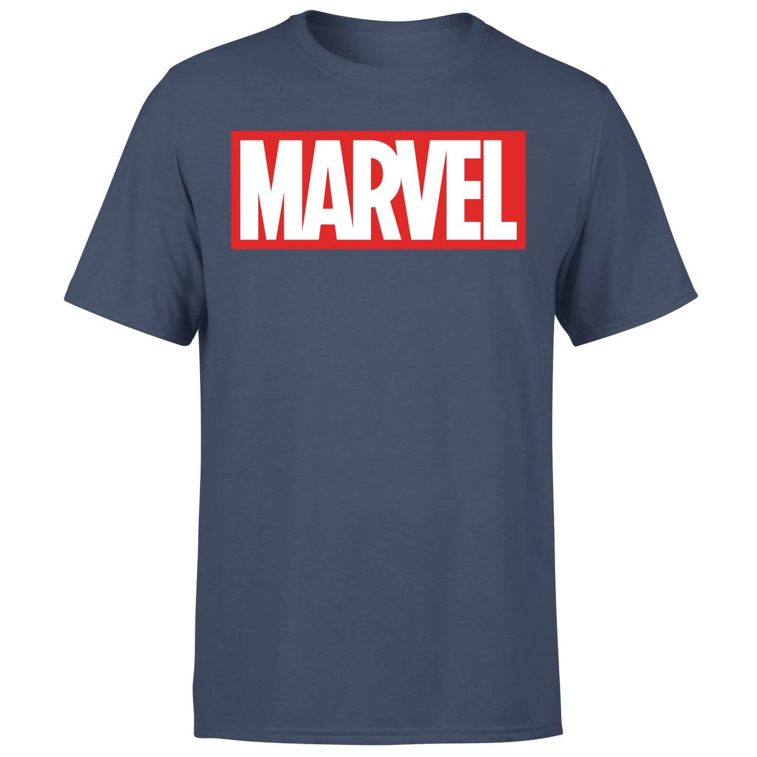 Marvel Logo Men's T-Shirt - Navy