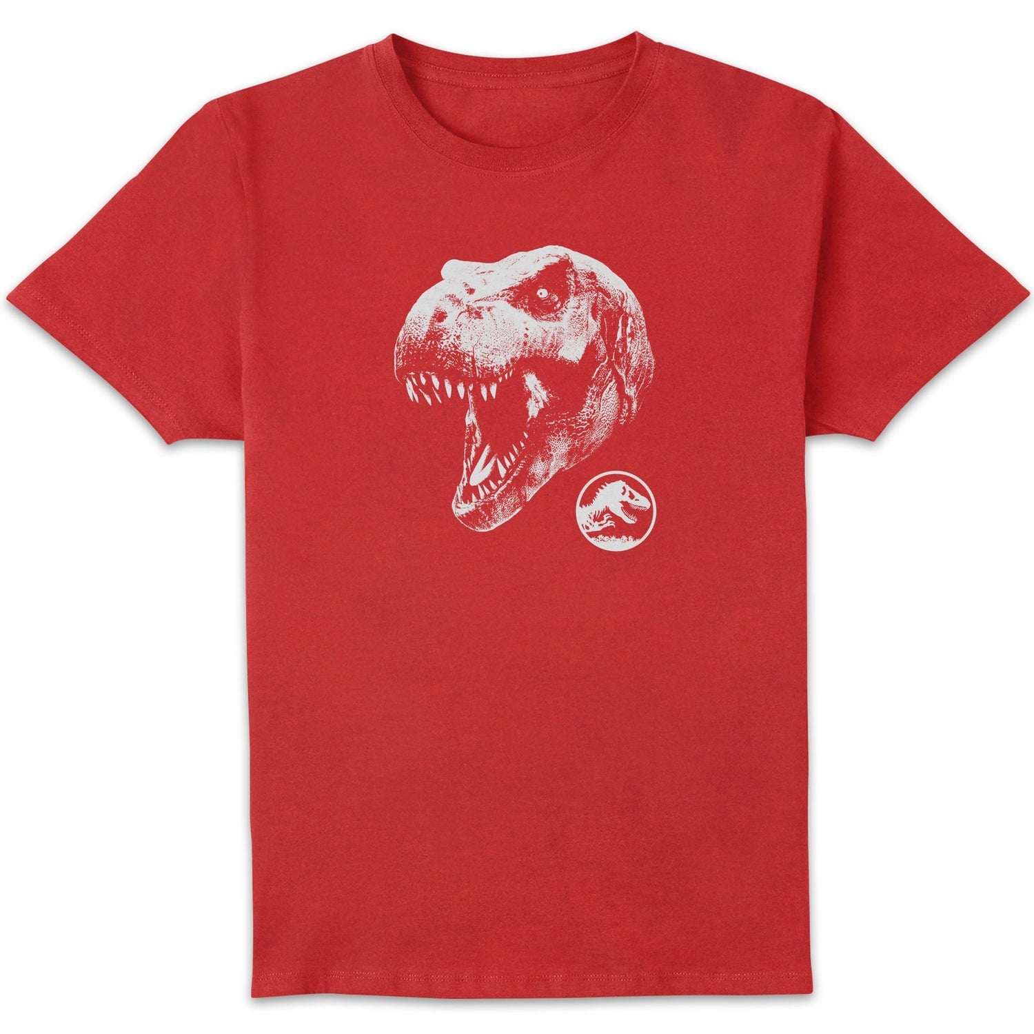 Jurassic Park T Rex Men's T-Shirt - Red