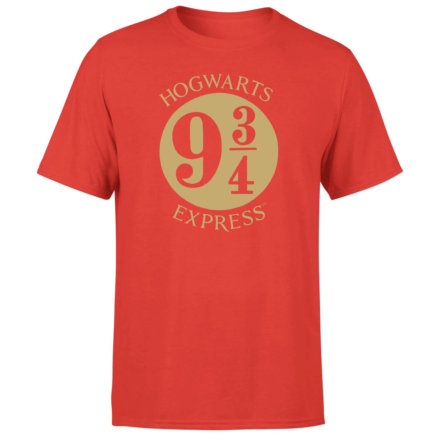 Harry Potter Platform Men's T-Shirt - Red