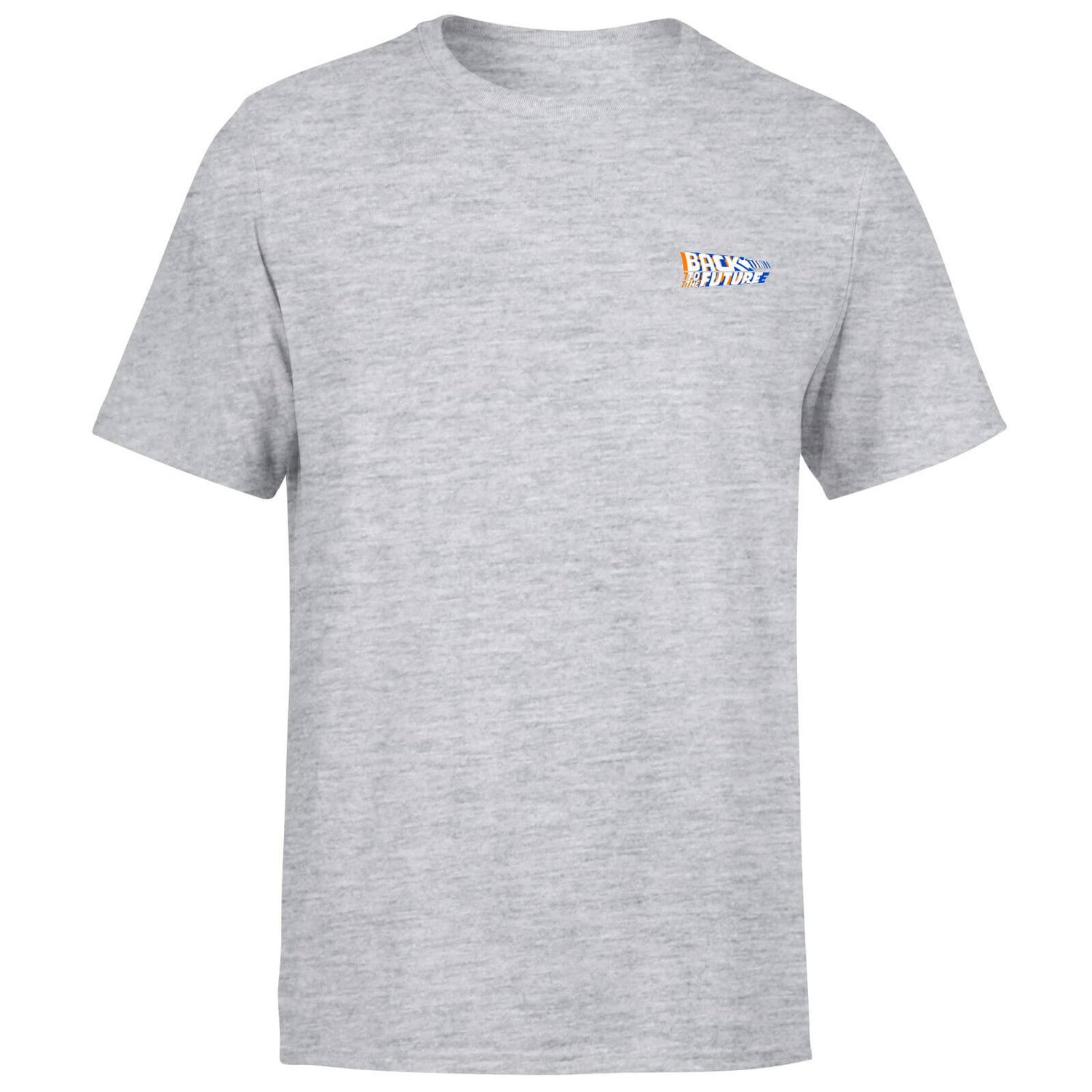 Back To The Future Men's T-Shirt - Grey