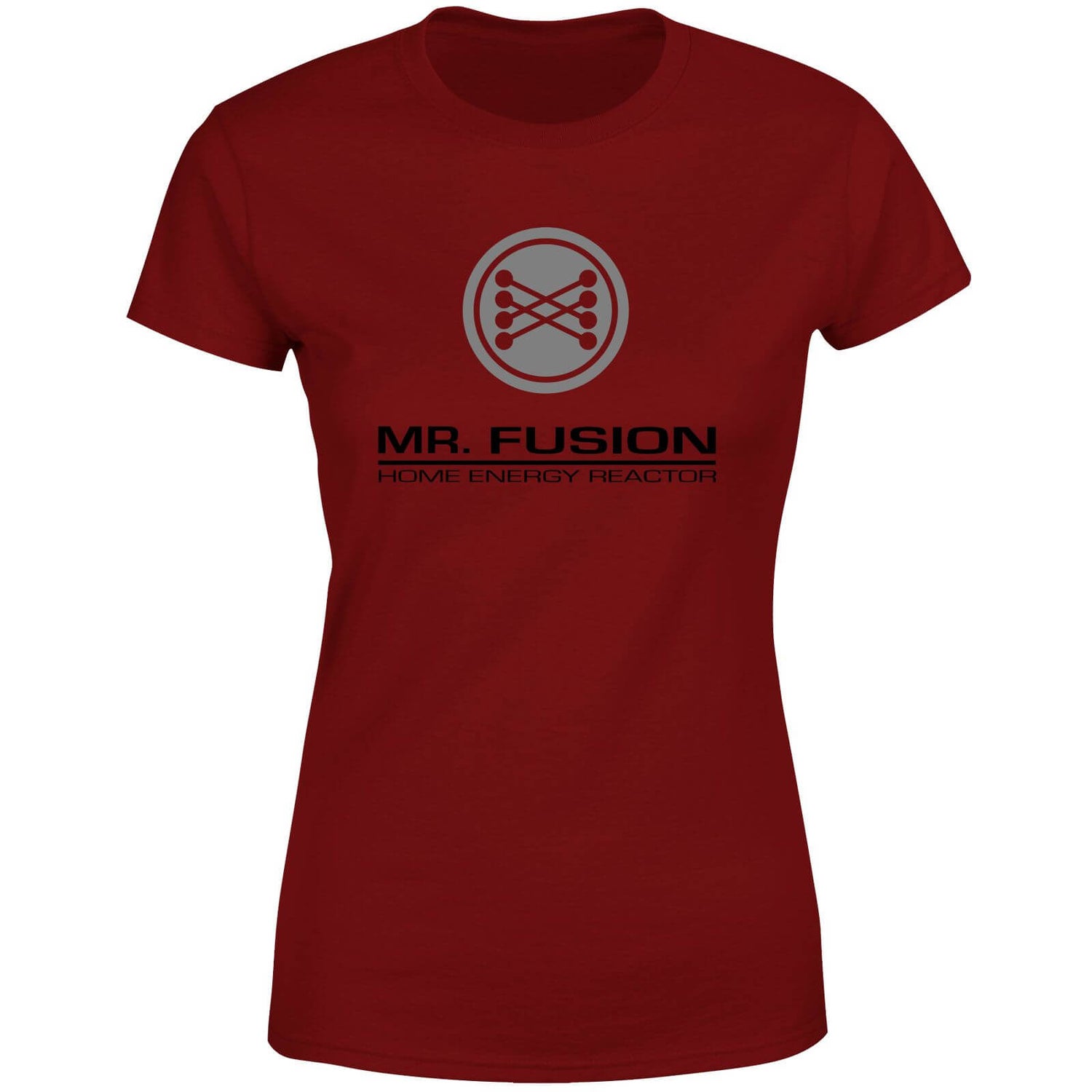 Back To The Future Mr Fusion Women's T-Shirt - Burgundy