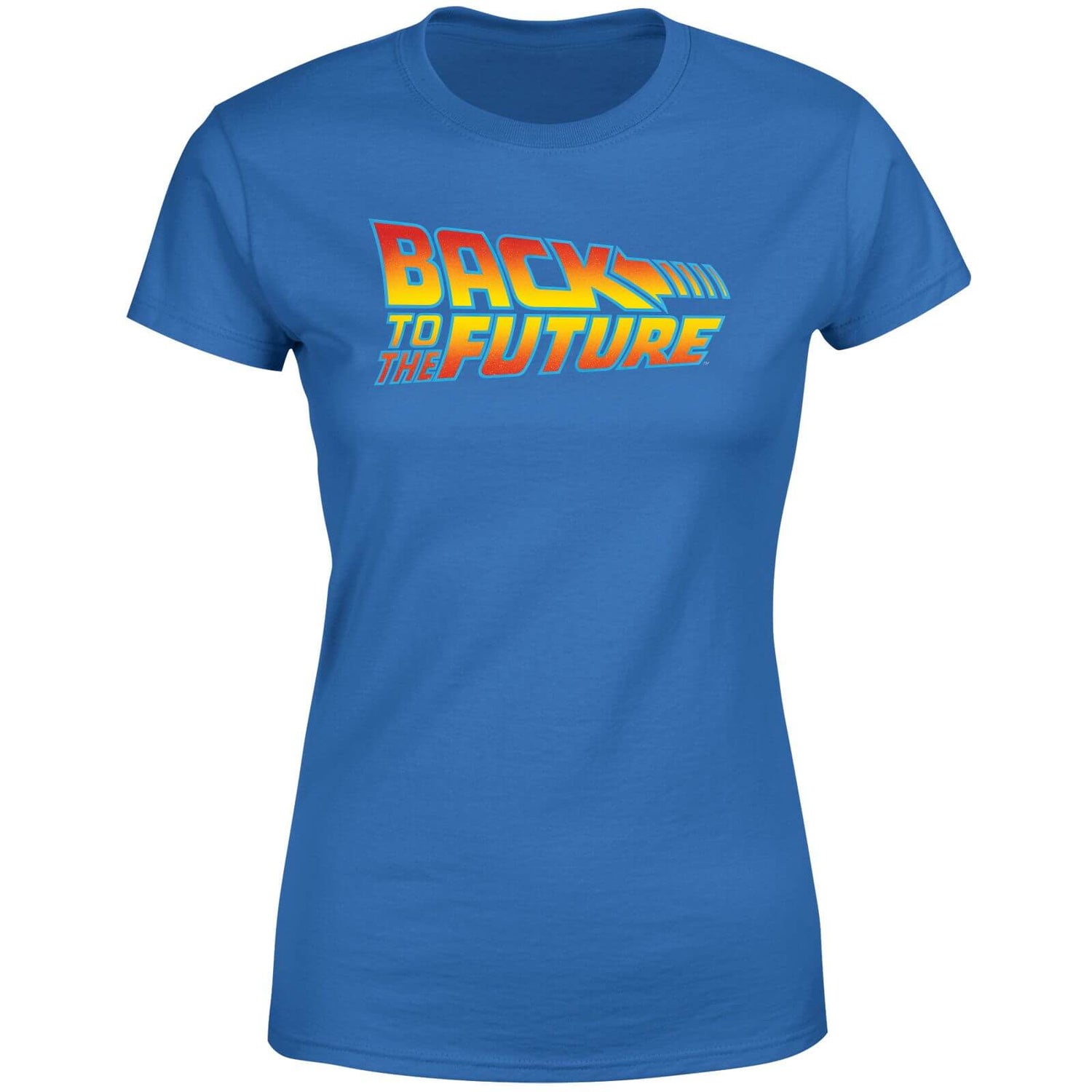 Back To The Future Classic Logo Women's T-Shirt - Blue