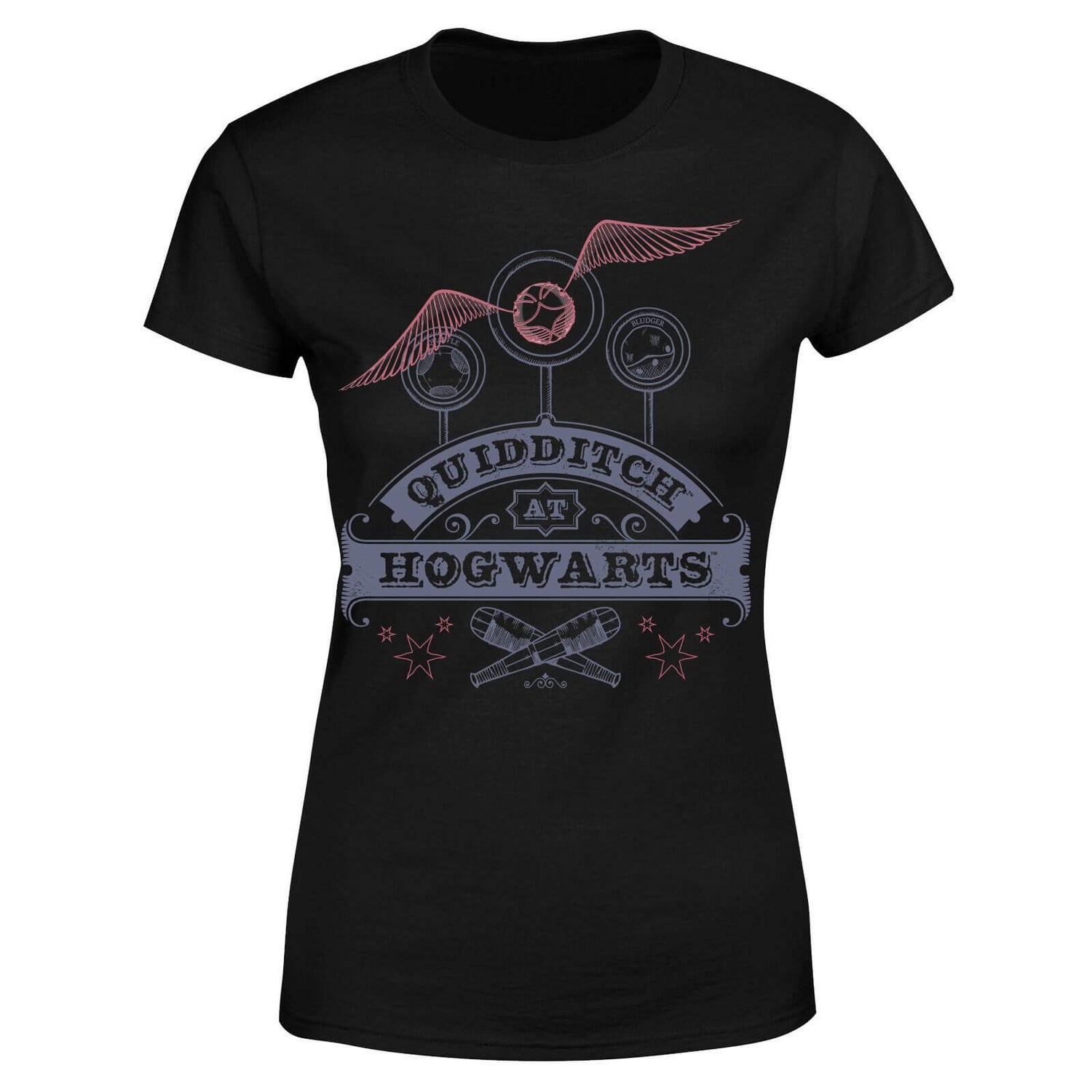 Harry Potter Quidditch At Hogwarts Women's T-Shirt - Black