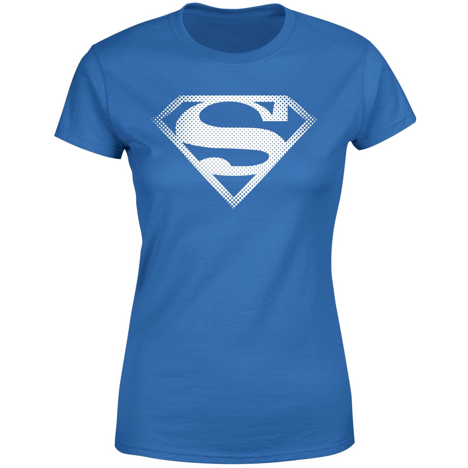 Superman Spot Logo Women's T-Shirt - Blue