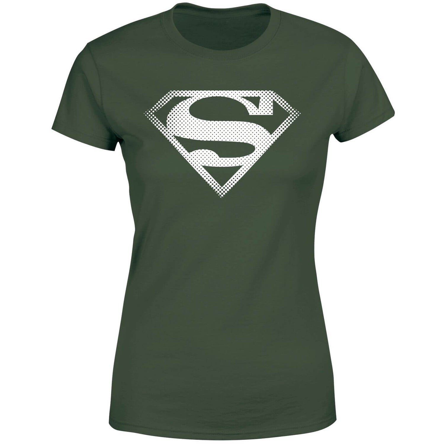 Superman Spot Logo Women's T-Shirt - Green