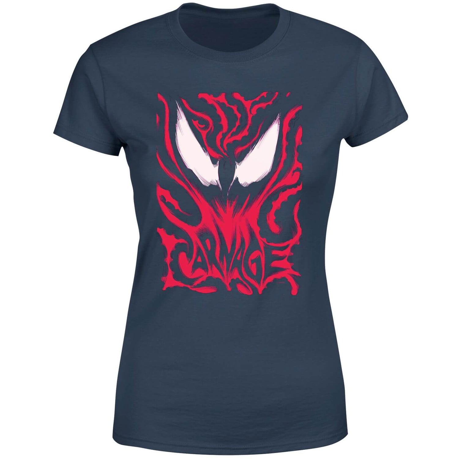 Venom Carnage Women's T-Shirt - Navy