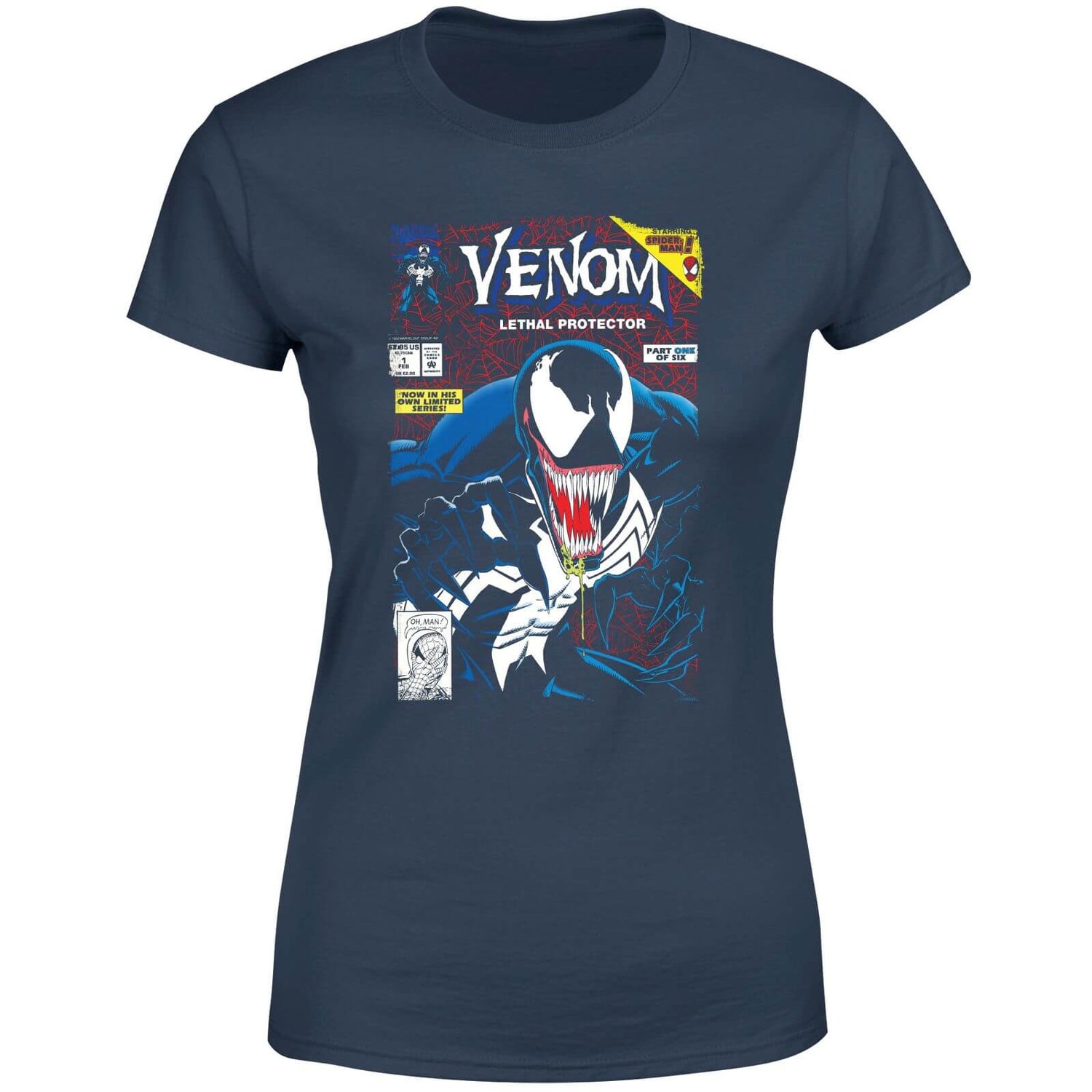 Venom Lethal Protector Women's T-Shirt - Navy
