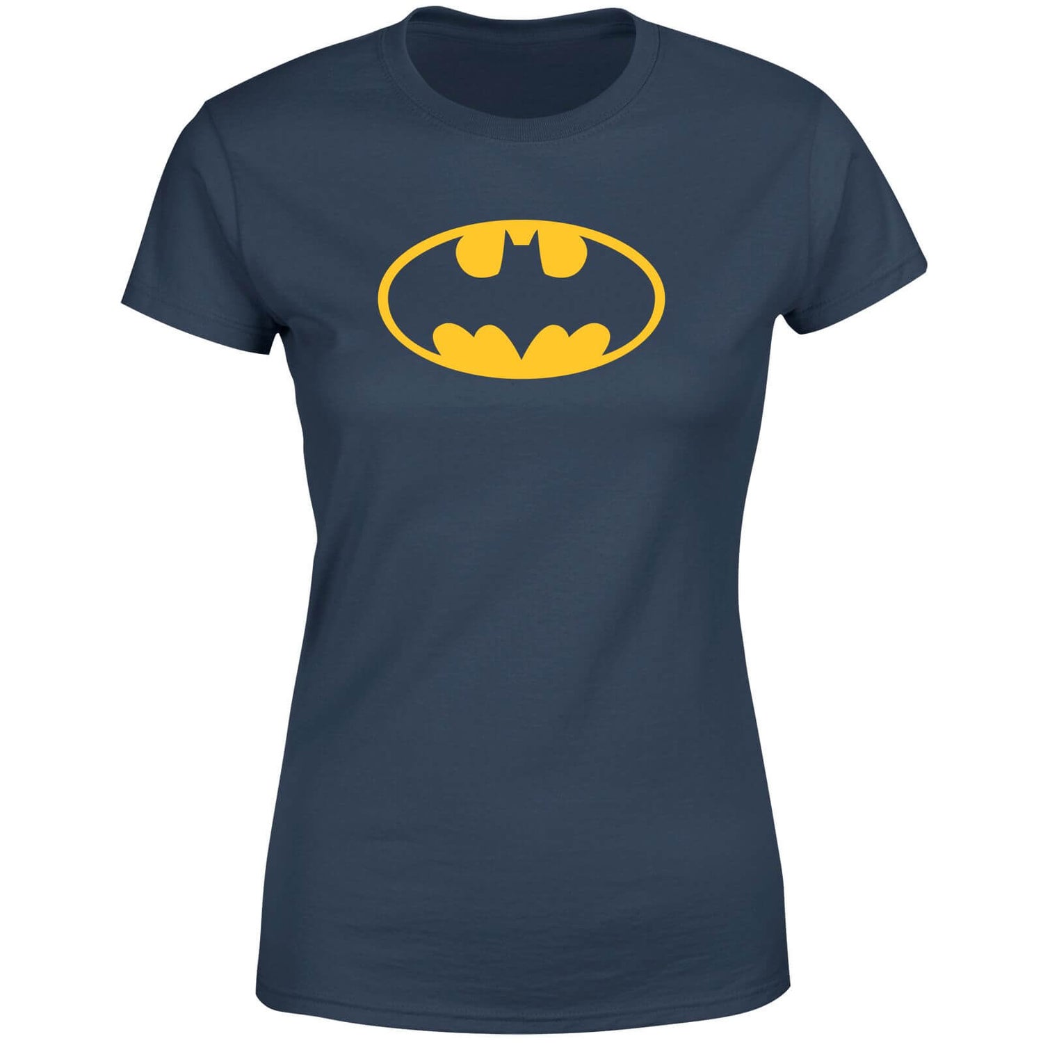 Justice League Batman Logo Women's T-Shirt - Navy