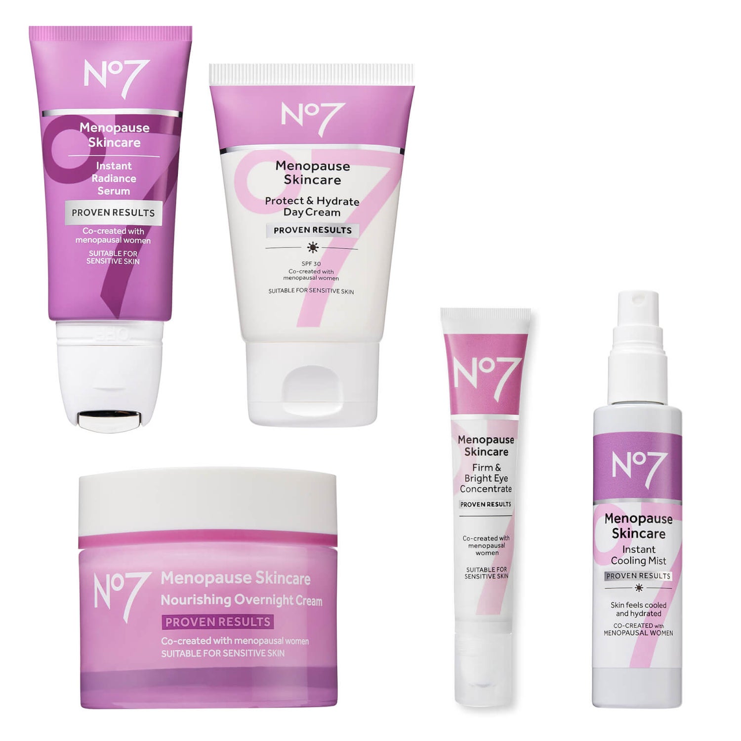 No7 Menopause Skincare Collection