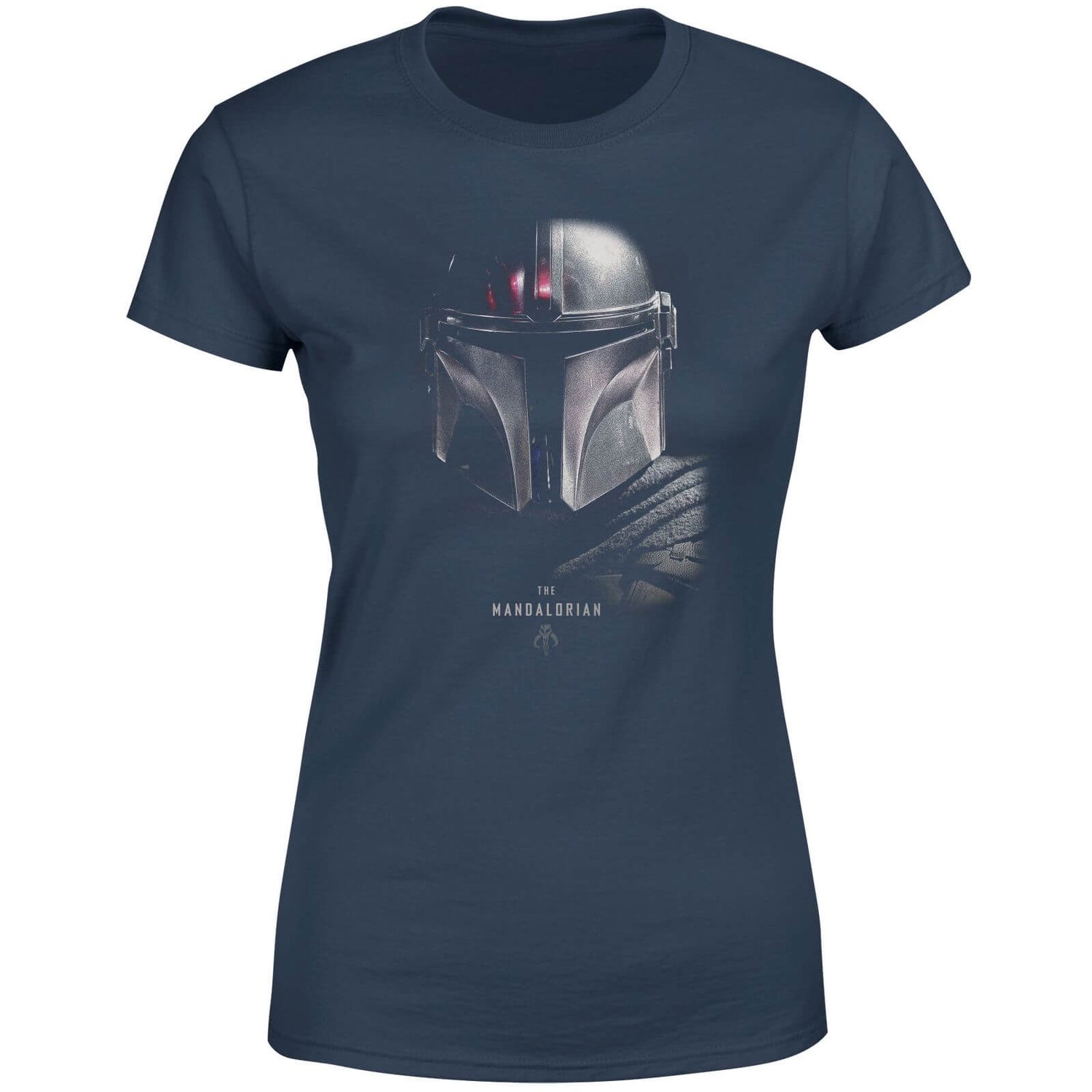 Star Wars The Mandalorian Poster Women's T-Shirt - Navy