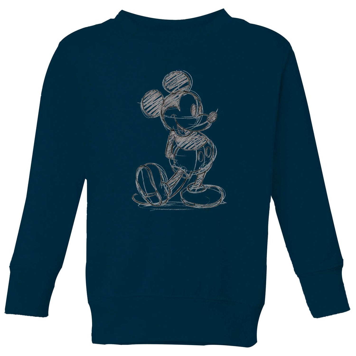 Disney Mickey Mouse Sketch Kids' Sweatshirt - Navy