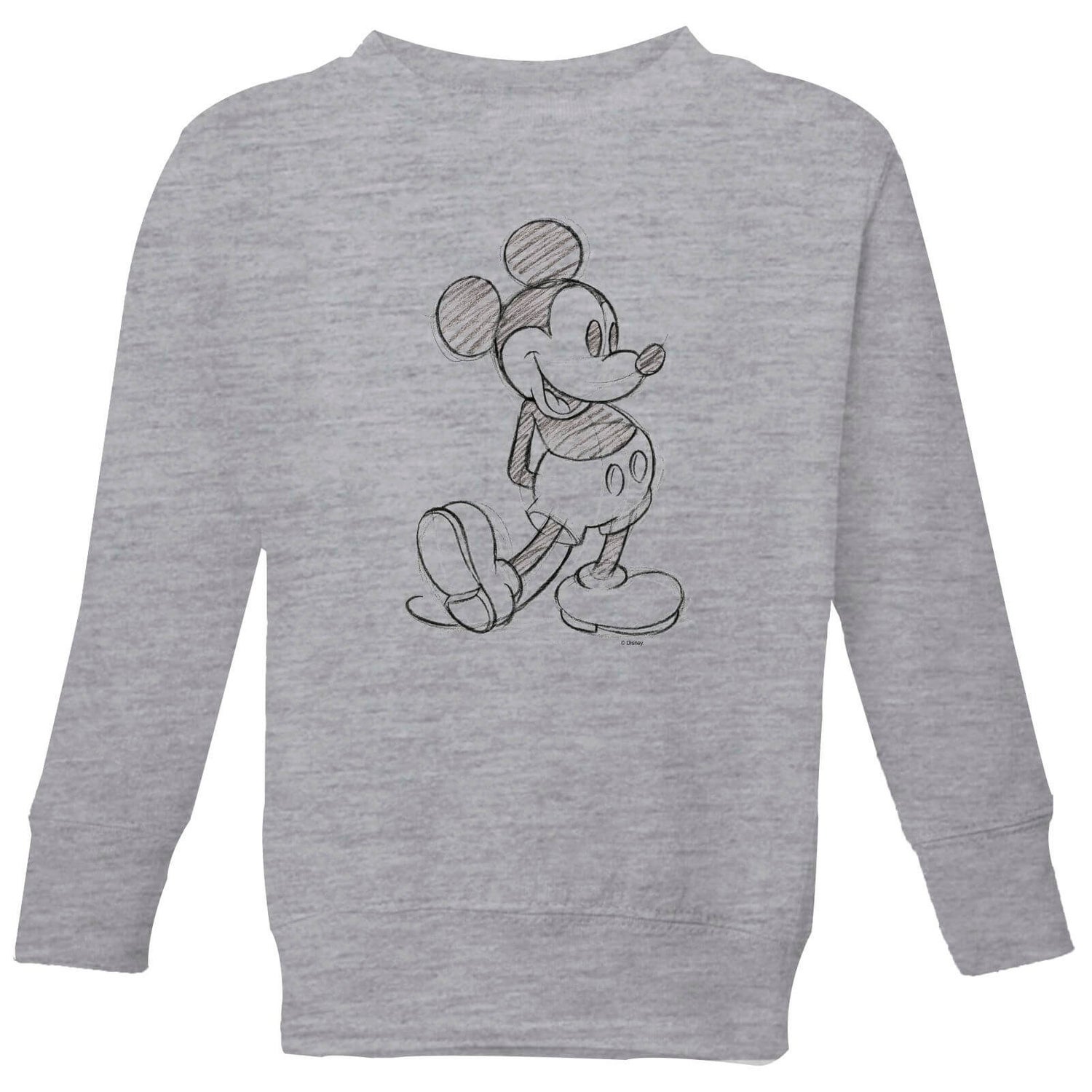 Disney Mickey Mouse Sketch Kids' Sweatshirt - Grey