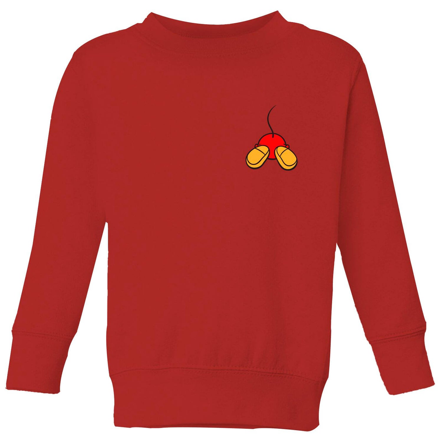 Disney Mickey Mouse Backside Kids' Sweatshirt - Red