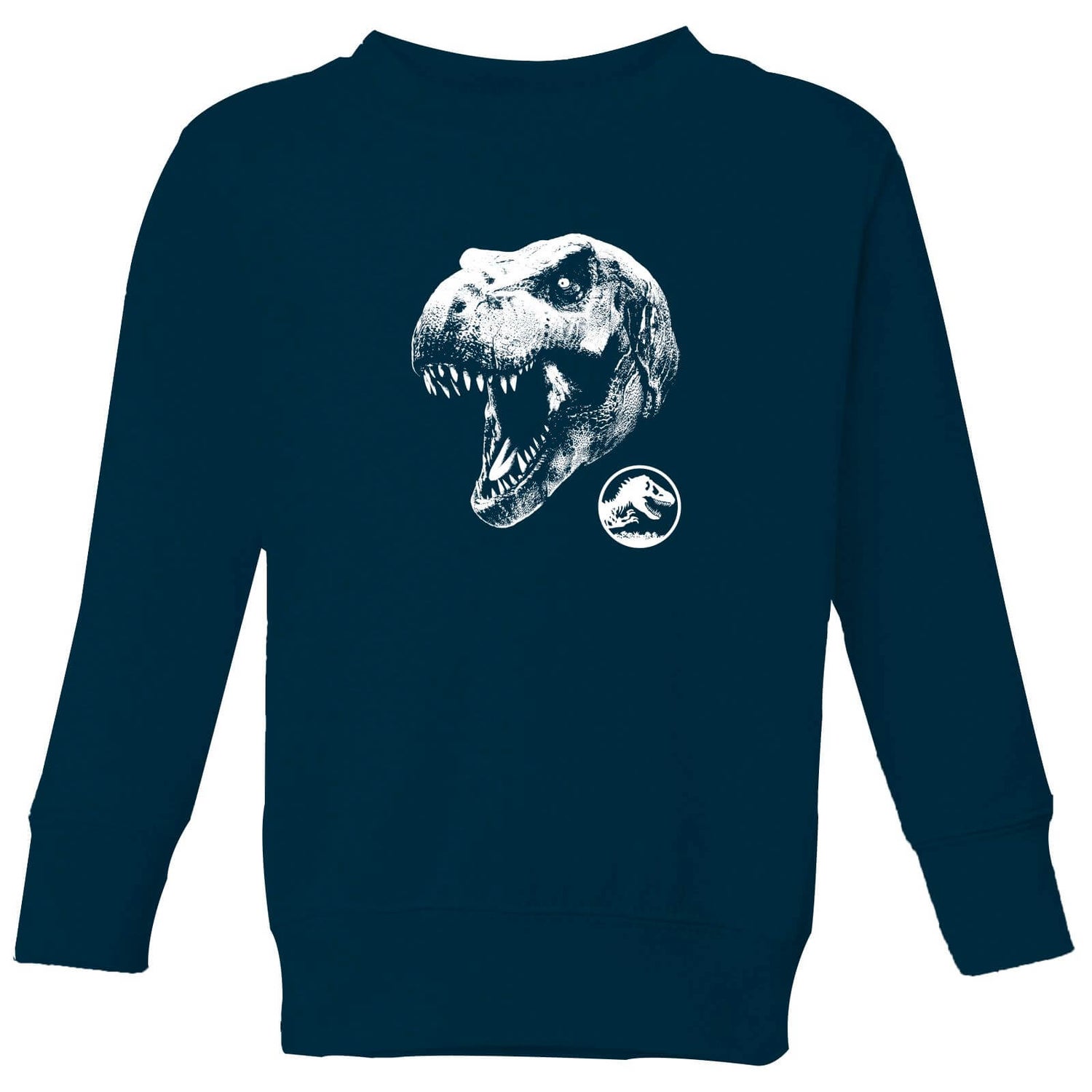 Jurassic Park T Rex Kids' Sweatshirt - Navy