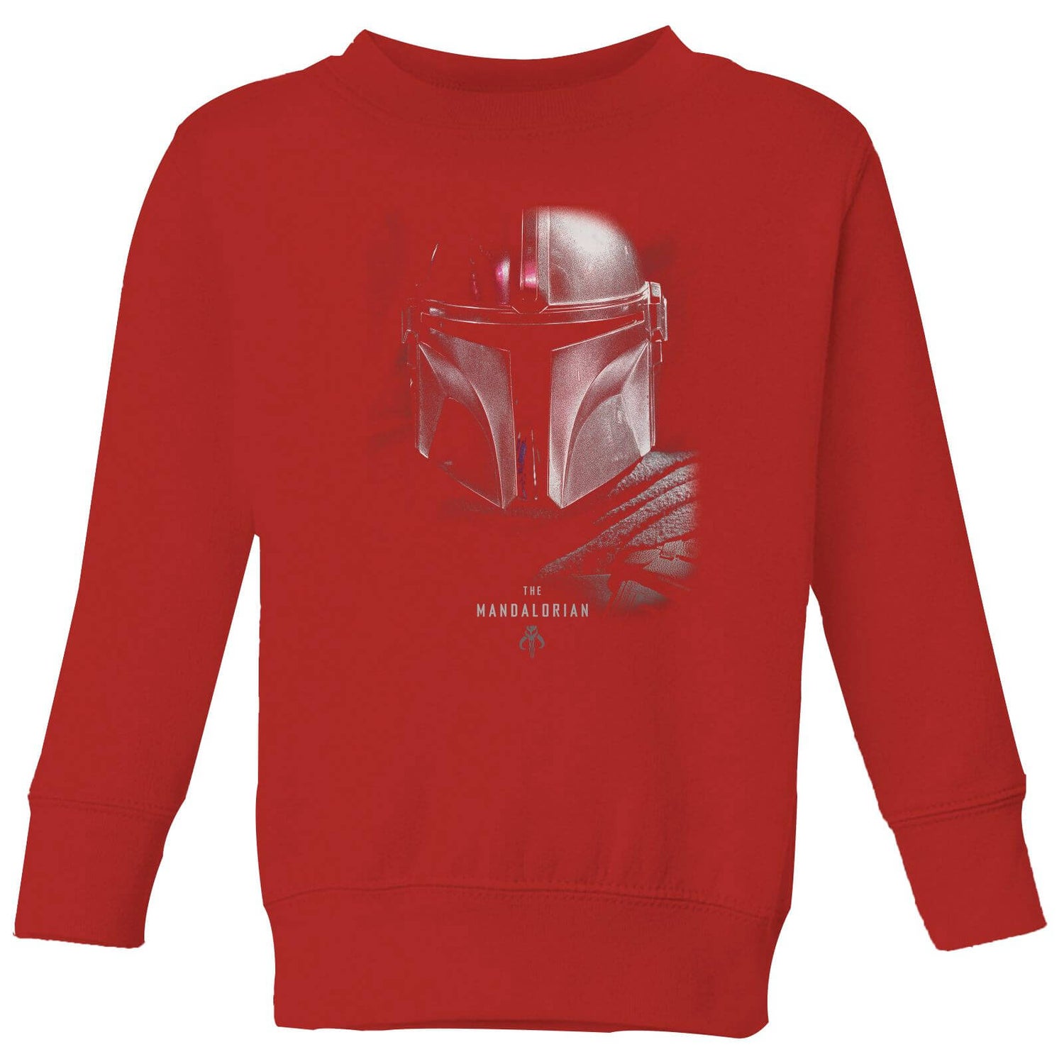 Star Wars The Mandalorian Poster Kids' Sweatshirt - Red