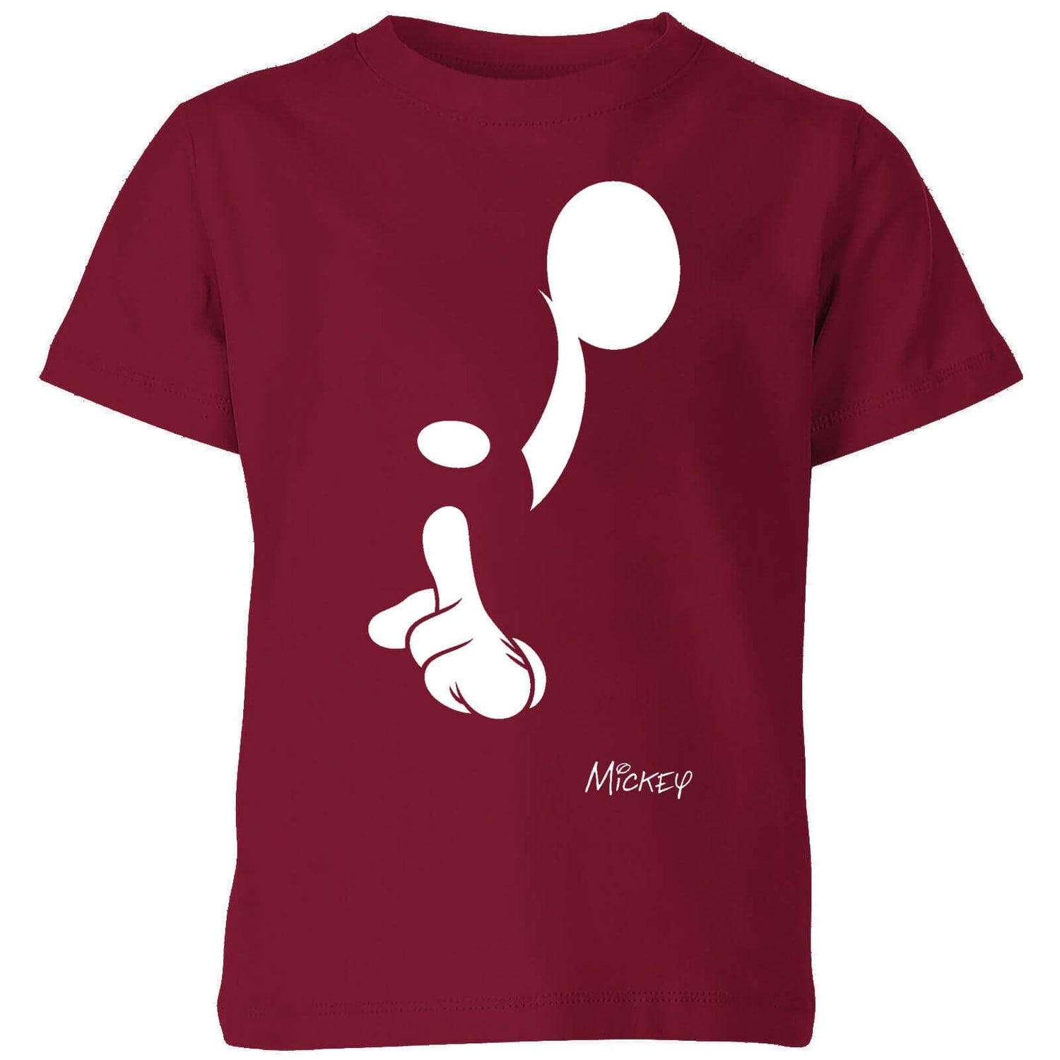 Disney Shush Kids' T-Shirt - Burgundy