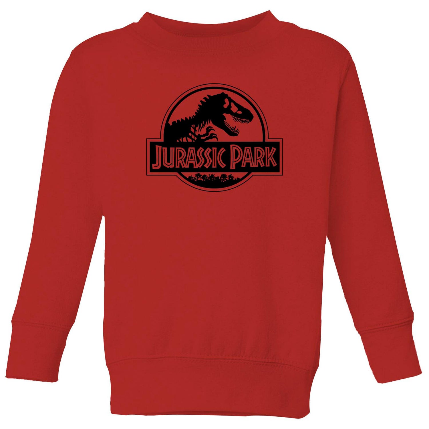 Jurassic Park Logo Kids' Sweatshirt - Red