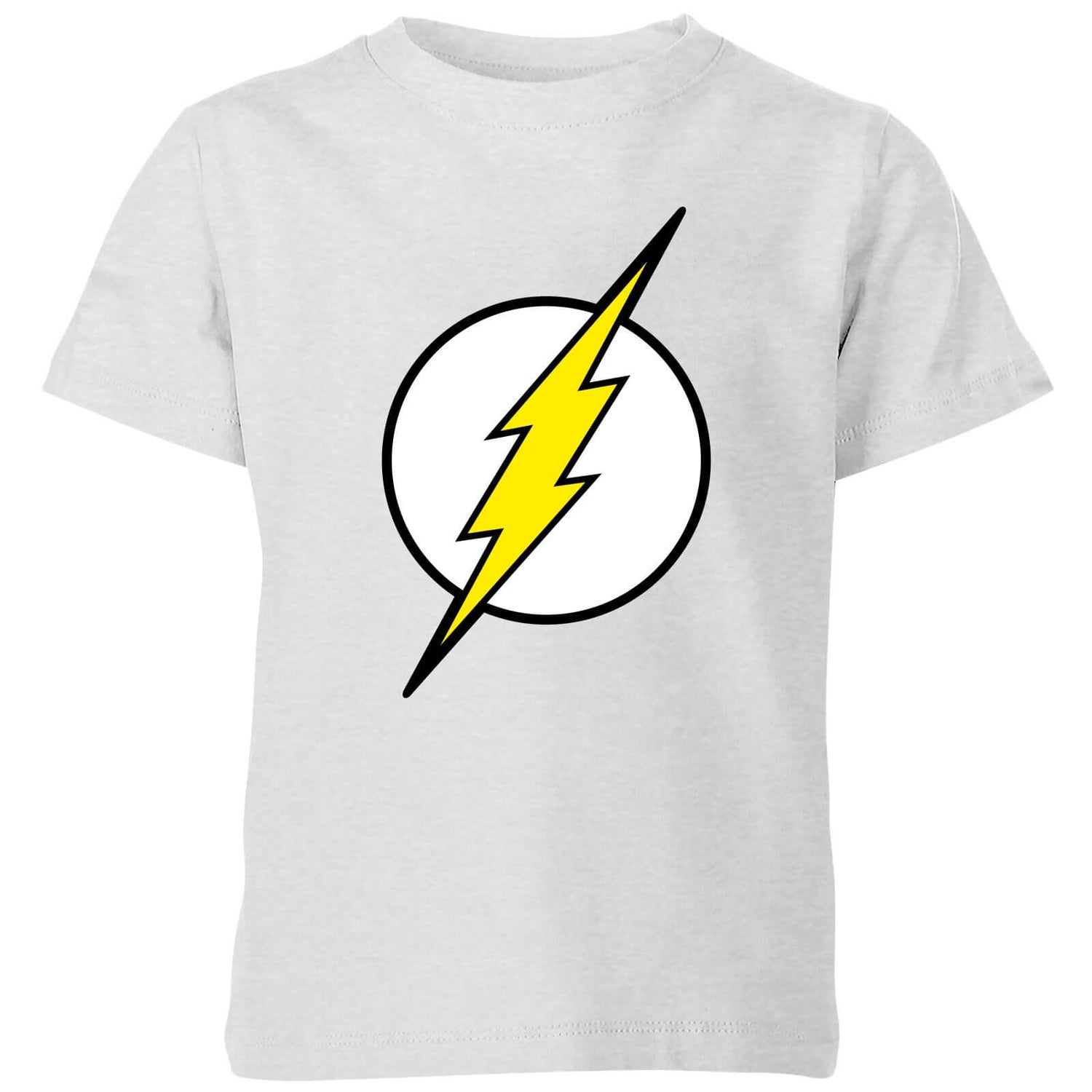 Justice League Flash Logo Kids' T-Shirt - Grey
