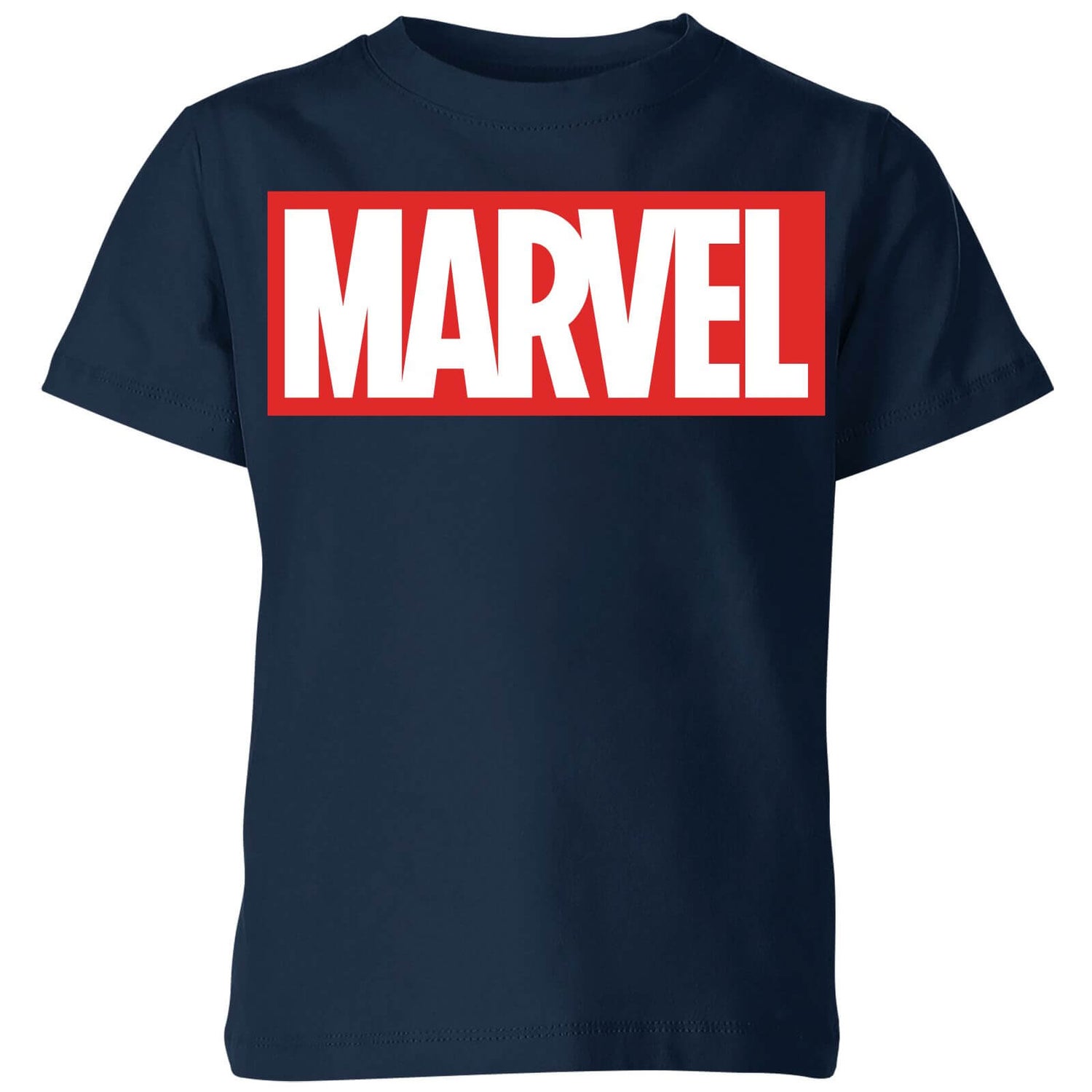 Marvel Logo Kids' T-Shirt - Navy