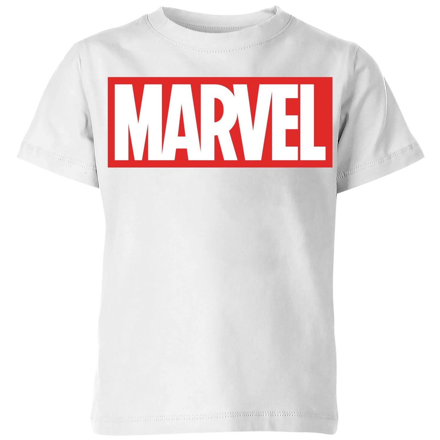 Marvel Logo Kids' T-Shirt - White