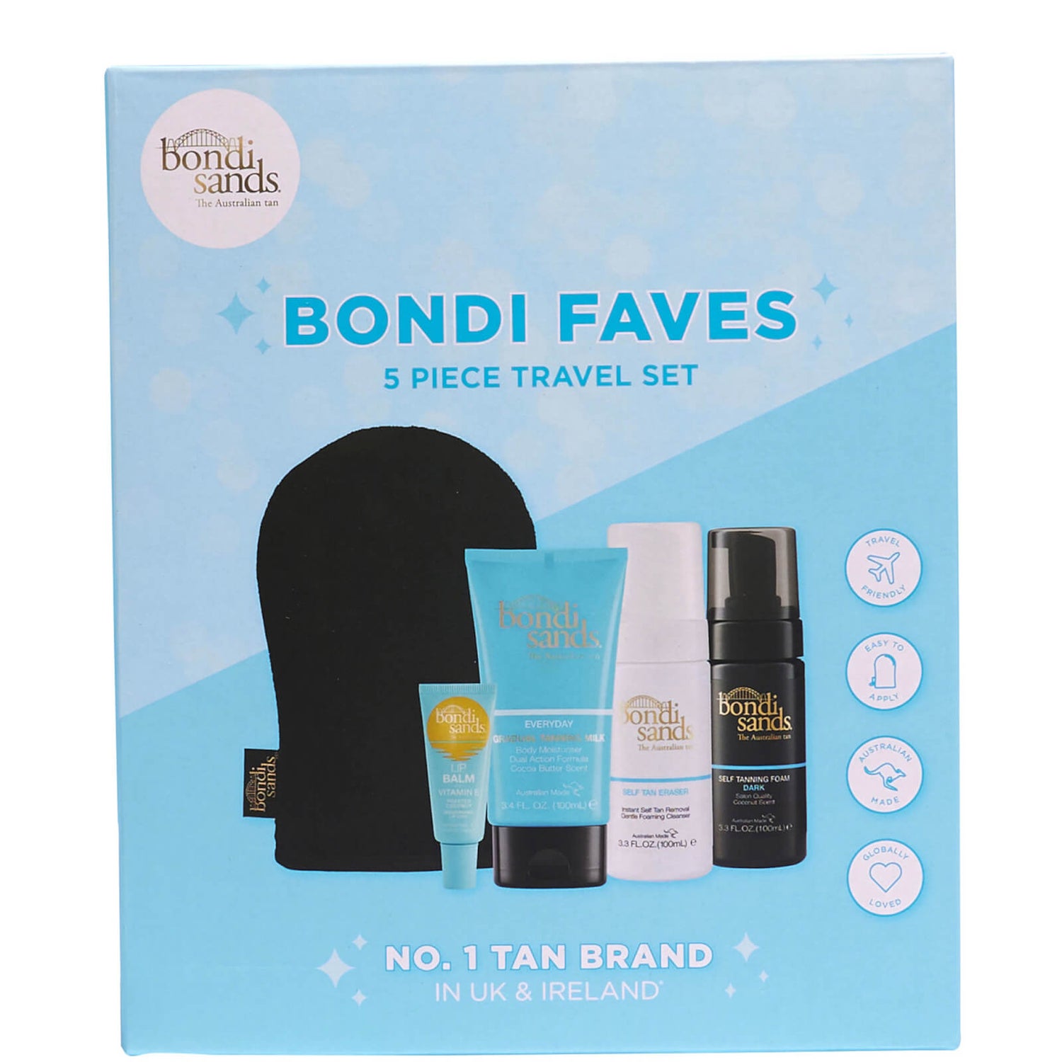 Bondi Sands Bondi Faves 5 Piece Travel Set
