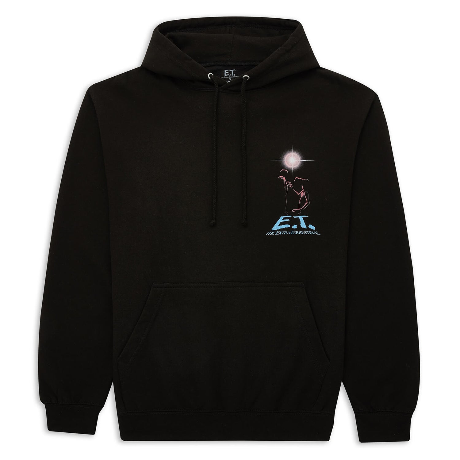 E.T. The Extra-Terrestrial X Ghoulish Silhouette Hoodie - Black