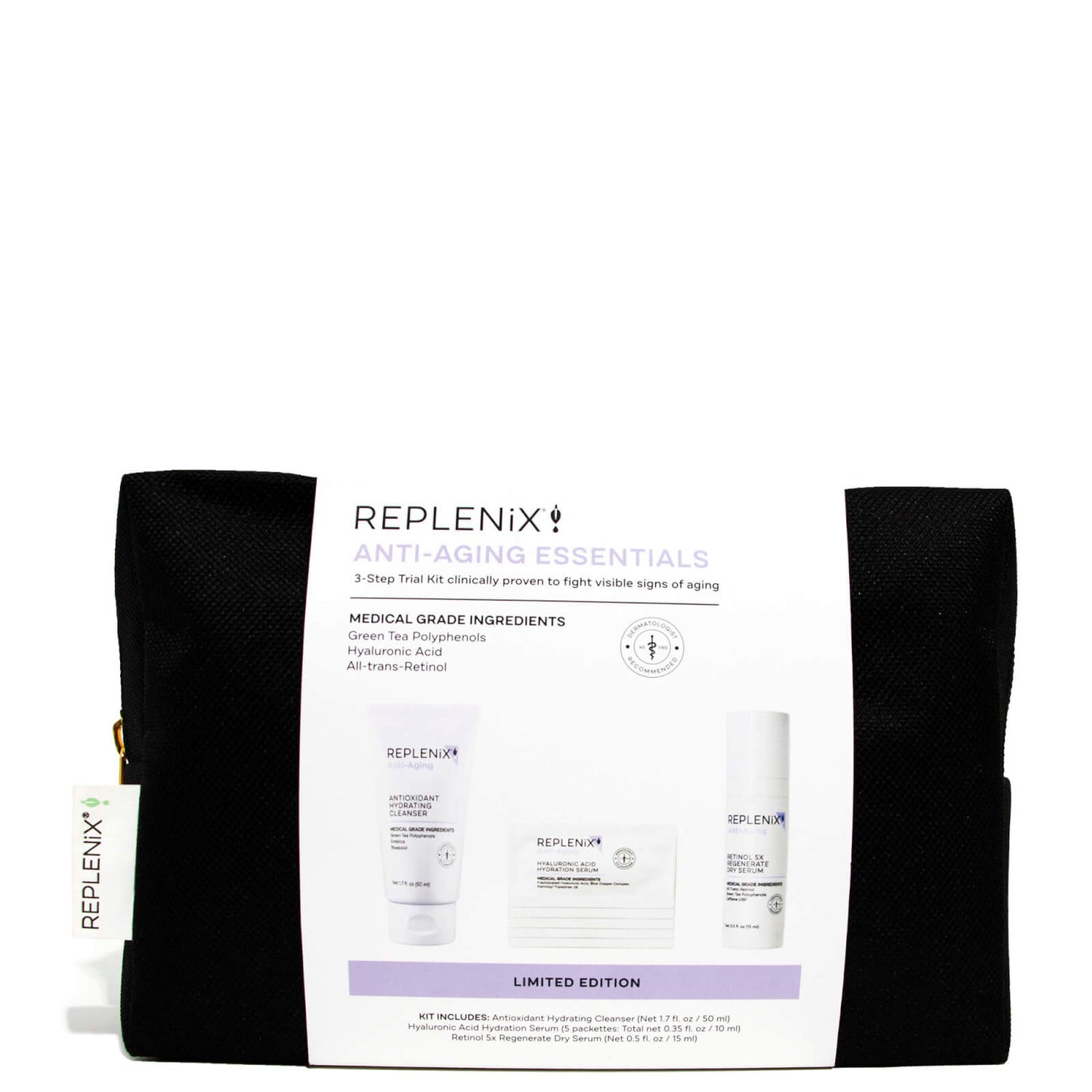Replenix Anti-Aging Essentials 3 Step Trial Kit