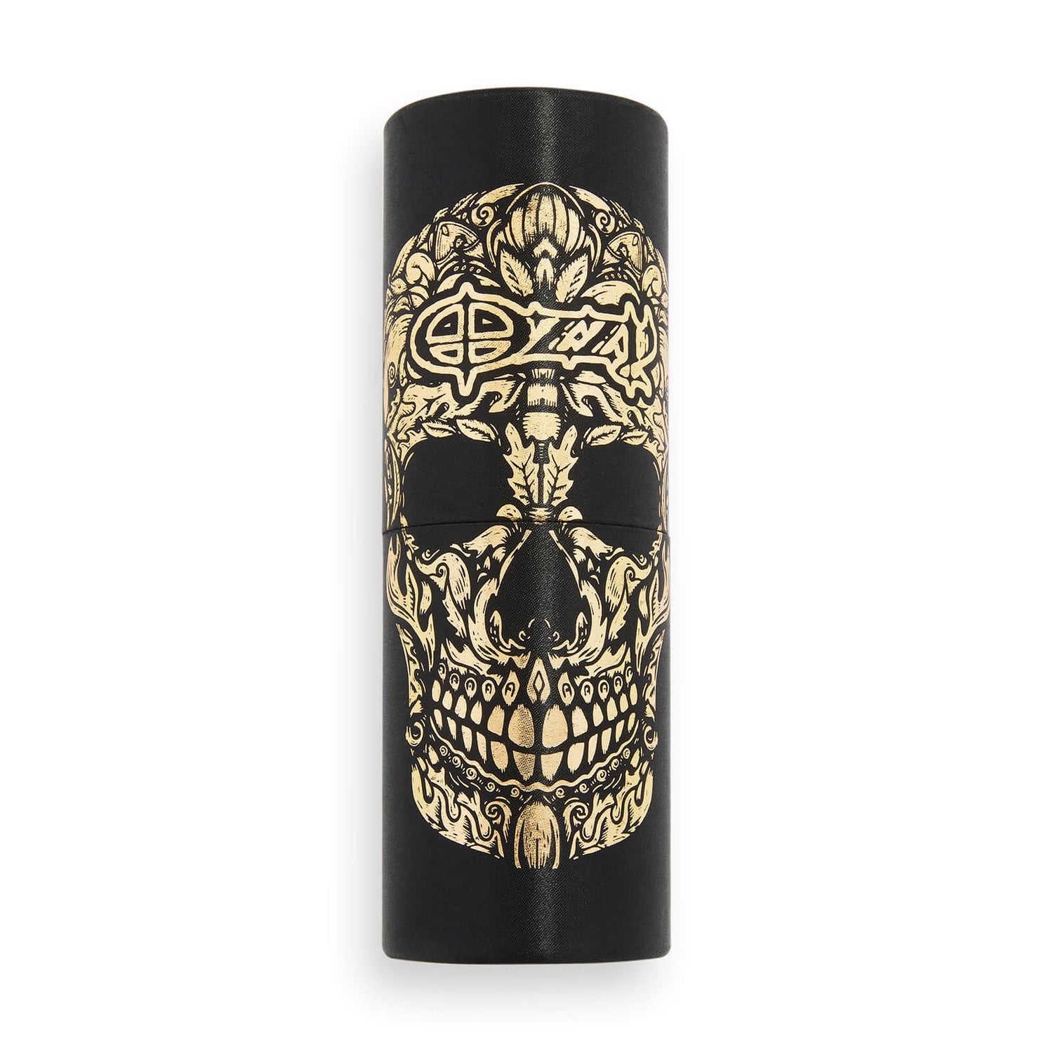 Rock & Roll Beauty Ozzy Brush Set with Skull Cylinder