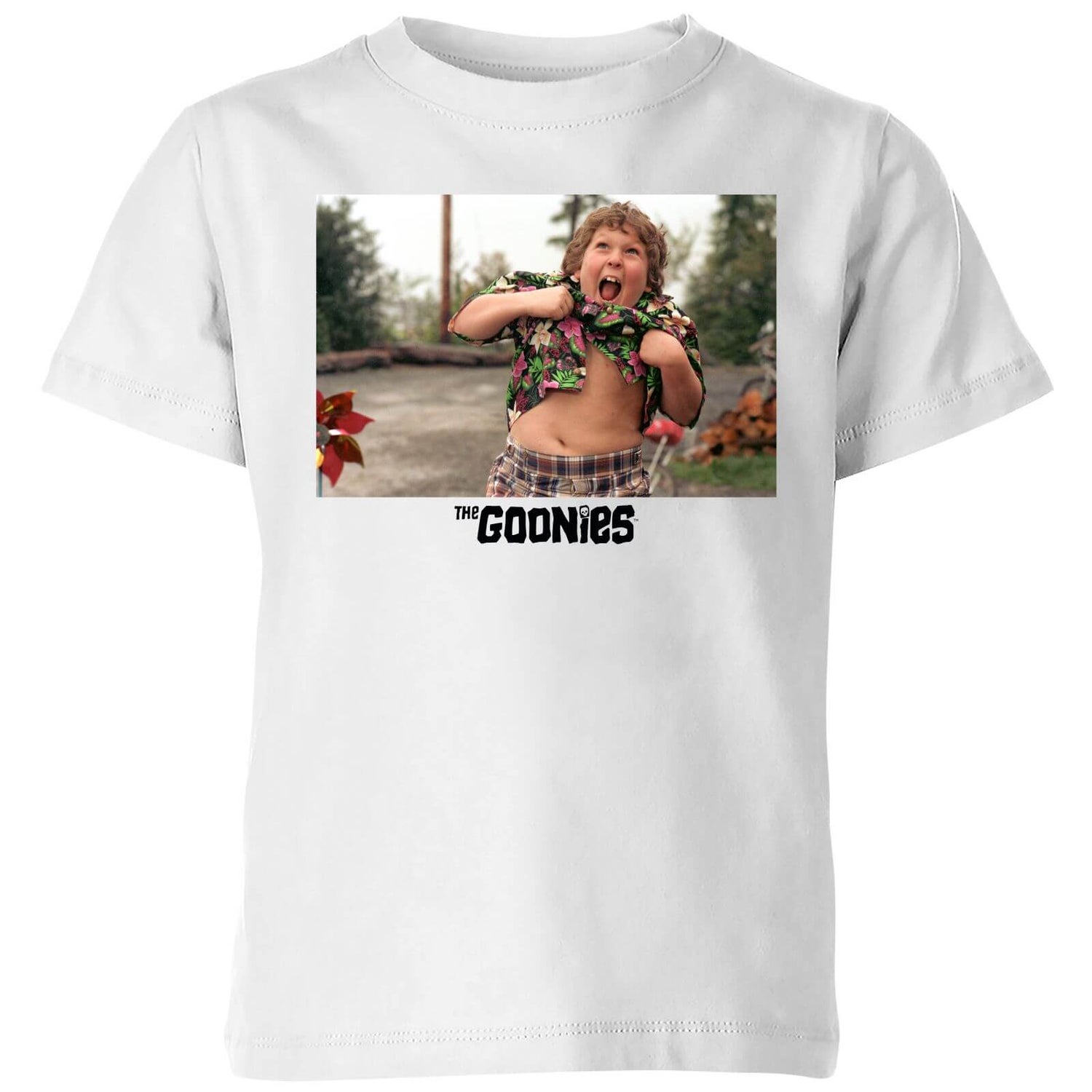 The Goonies Chunk Kids' T-Shirt - White