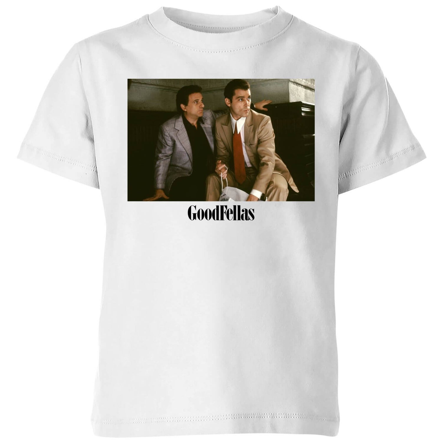 Goodfellas Joe Pesci And Ray Liotta Kids' T-Shirt - White