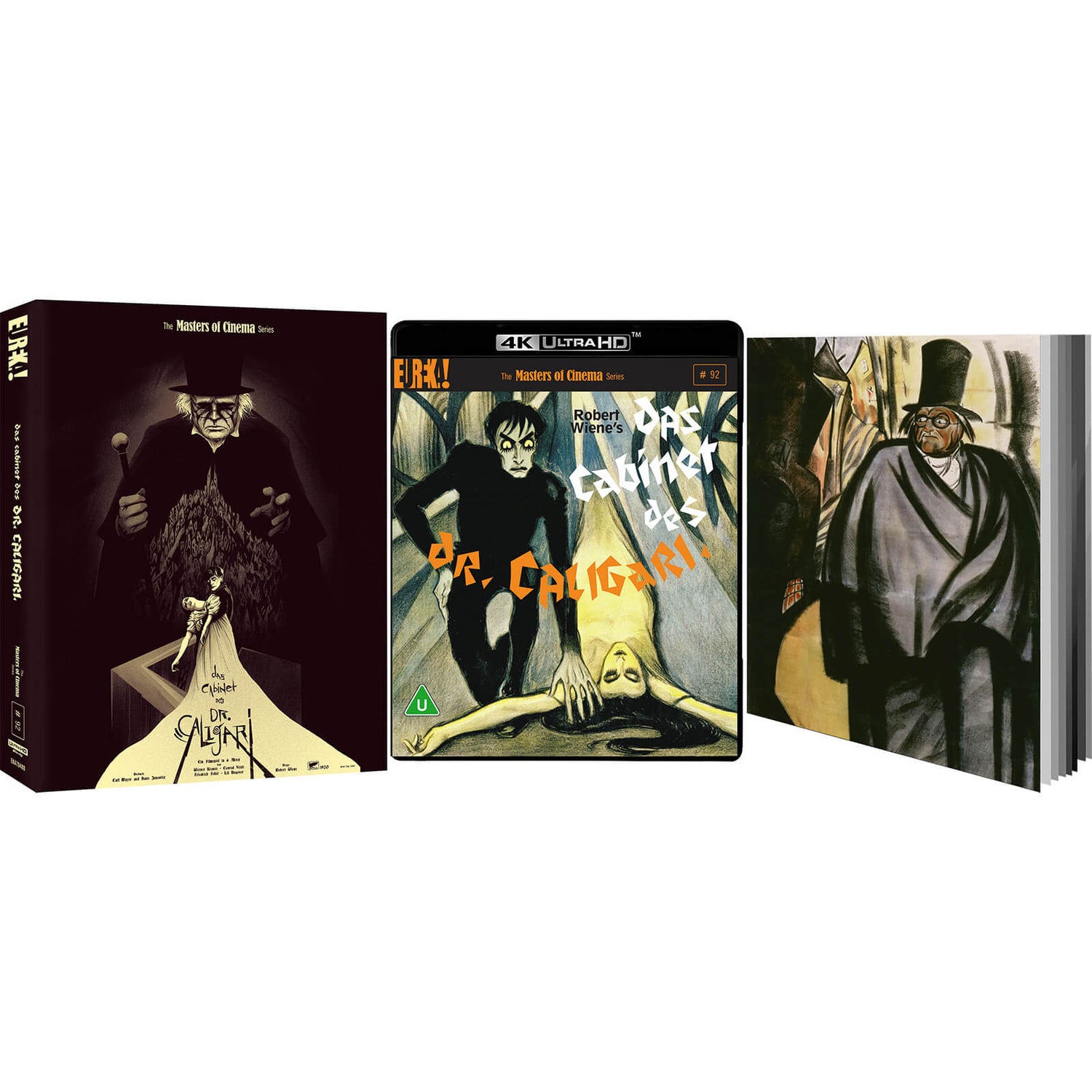Das Cabinet Des Dr. Caligari [The Cabinet Of Dr. Caligari] (Masters Of Cinema) 4K Ultra HD